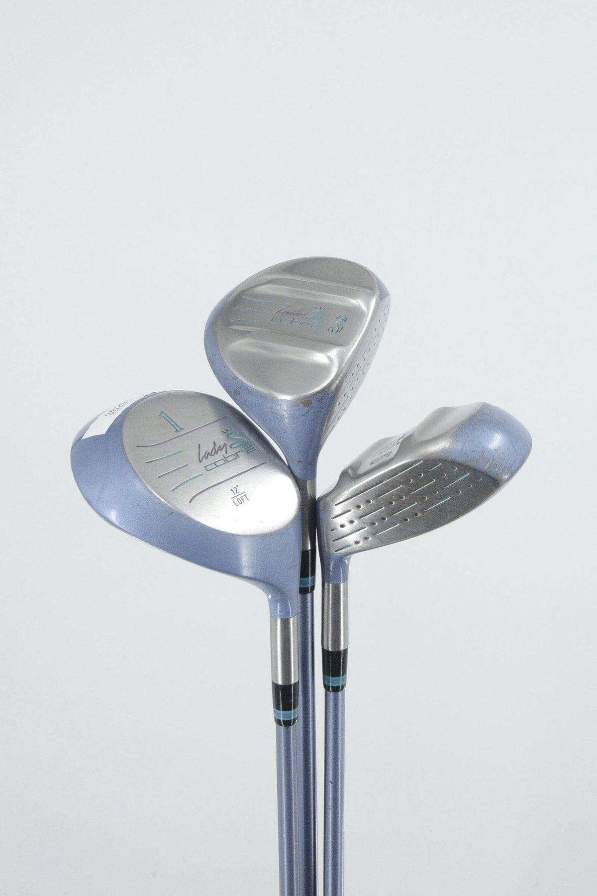 Women's Cobra Lady Cobra Steel D, 3W, 5W Wood Set W Flex Golf Fairway Woods Cobra