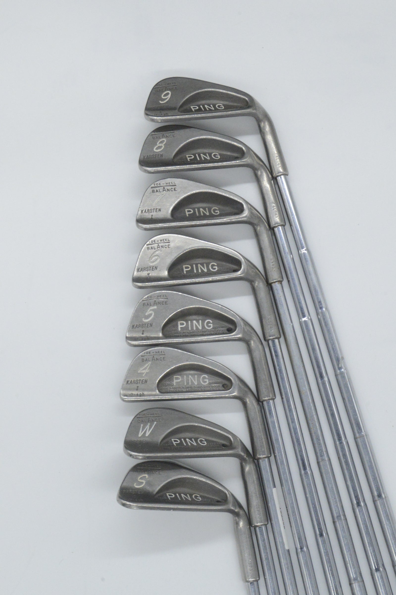 Ping Karsten I 4-PW, SW Iron Set S Flex -0.5"