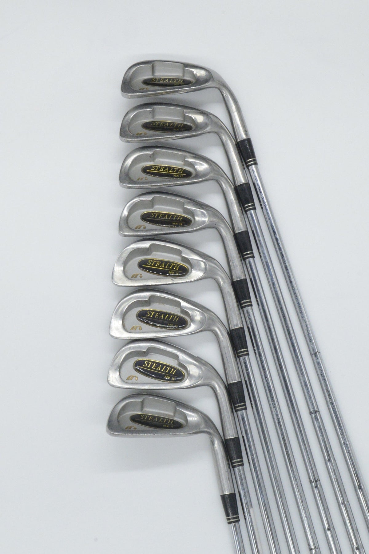 Mitsushiba Stealth MK II 3-PW Iron Set R Flex -0.25" Golf Clubs GolfRoots