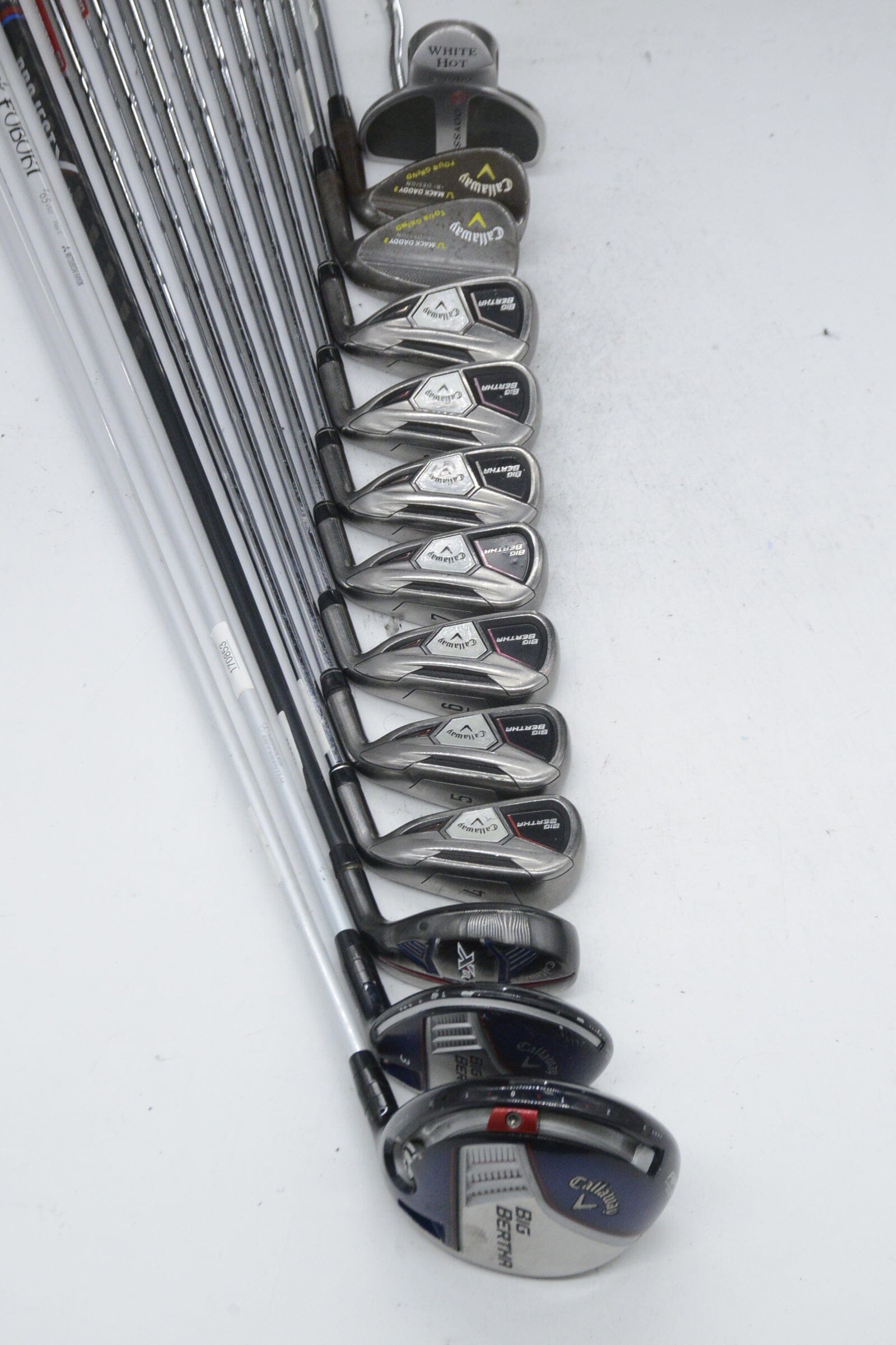 Callaway Big Bertha 2015 Mixed Full Set S Flex +0.75" Golf Clubs GolfRoots
