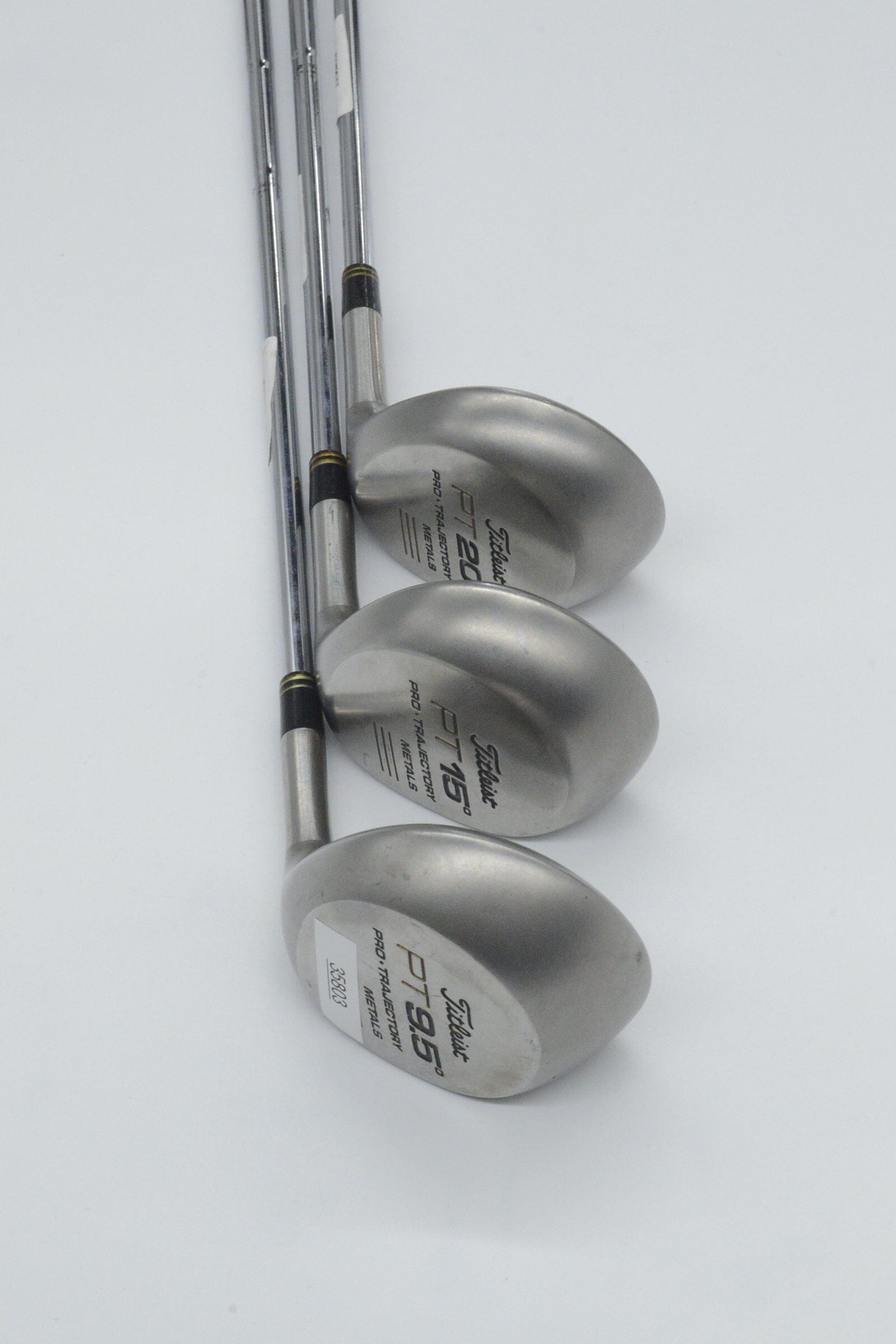 Titleist PT D, 3W, 5W Wood Set R Flex