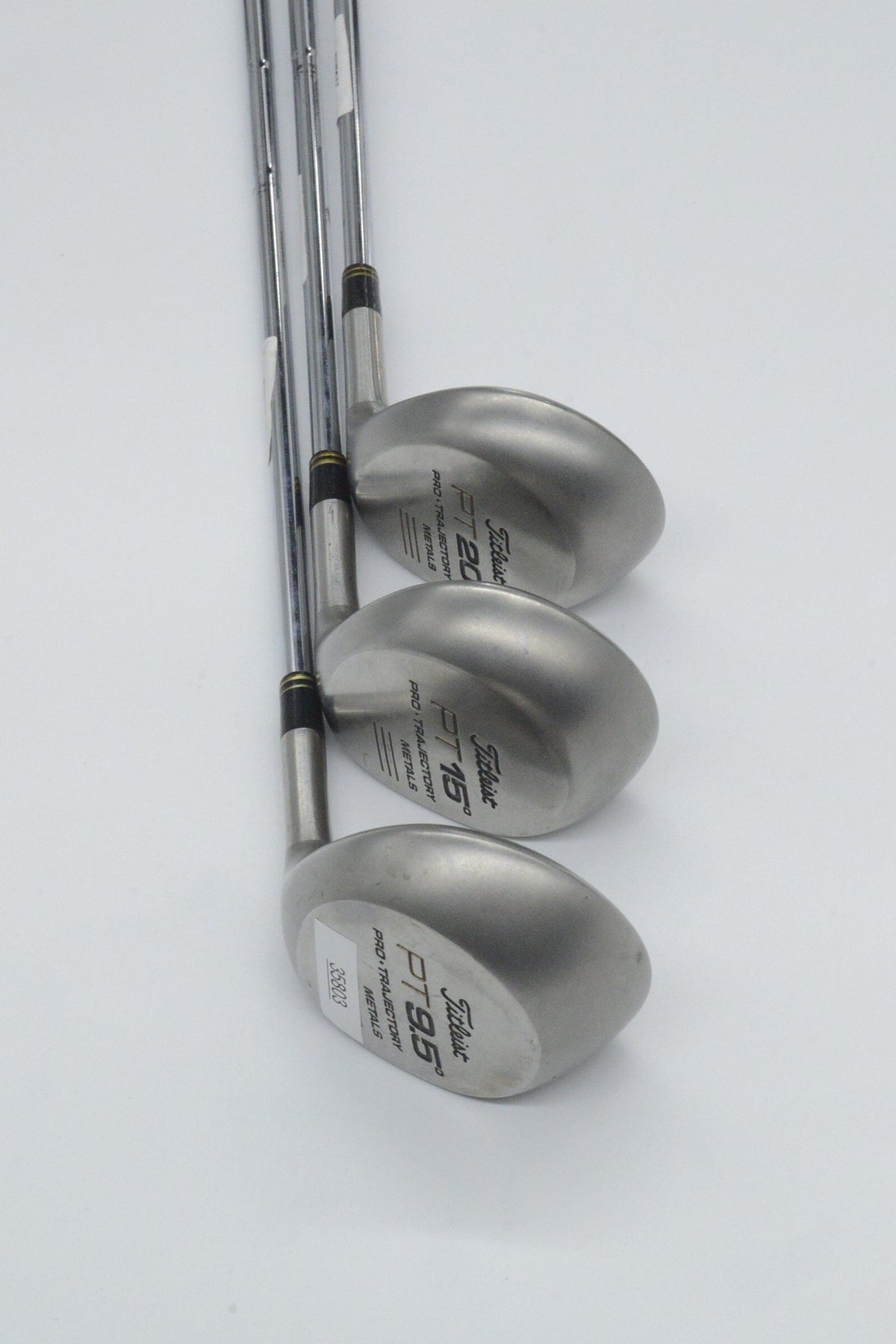 Titleist PT D, 3W, 5W Wood Set R Flex Golf Clubs GolfRoots