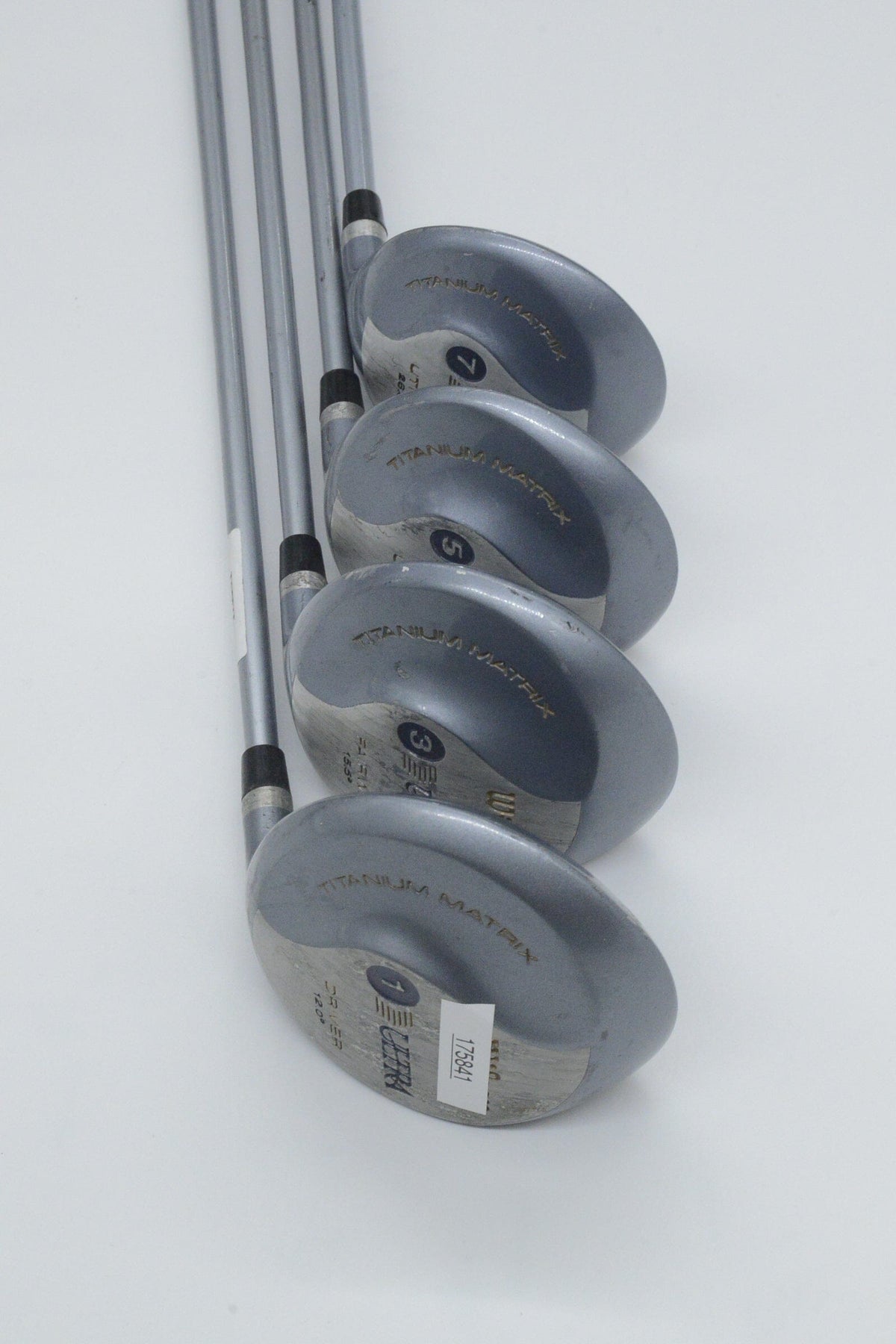 Women's Wilson Ultra D, 3W, 5W, 7W Wood Set W Flex Golf Clubs GolfRoots