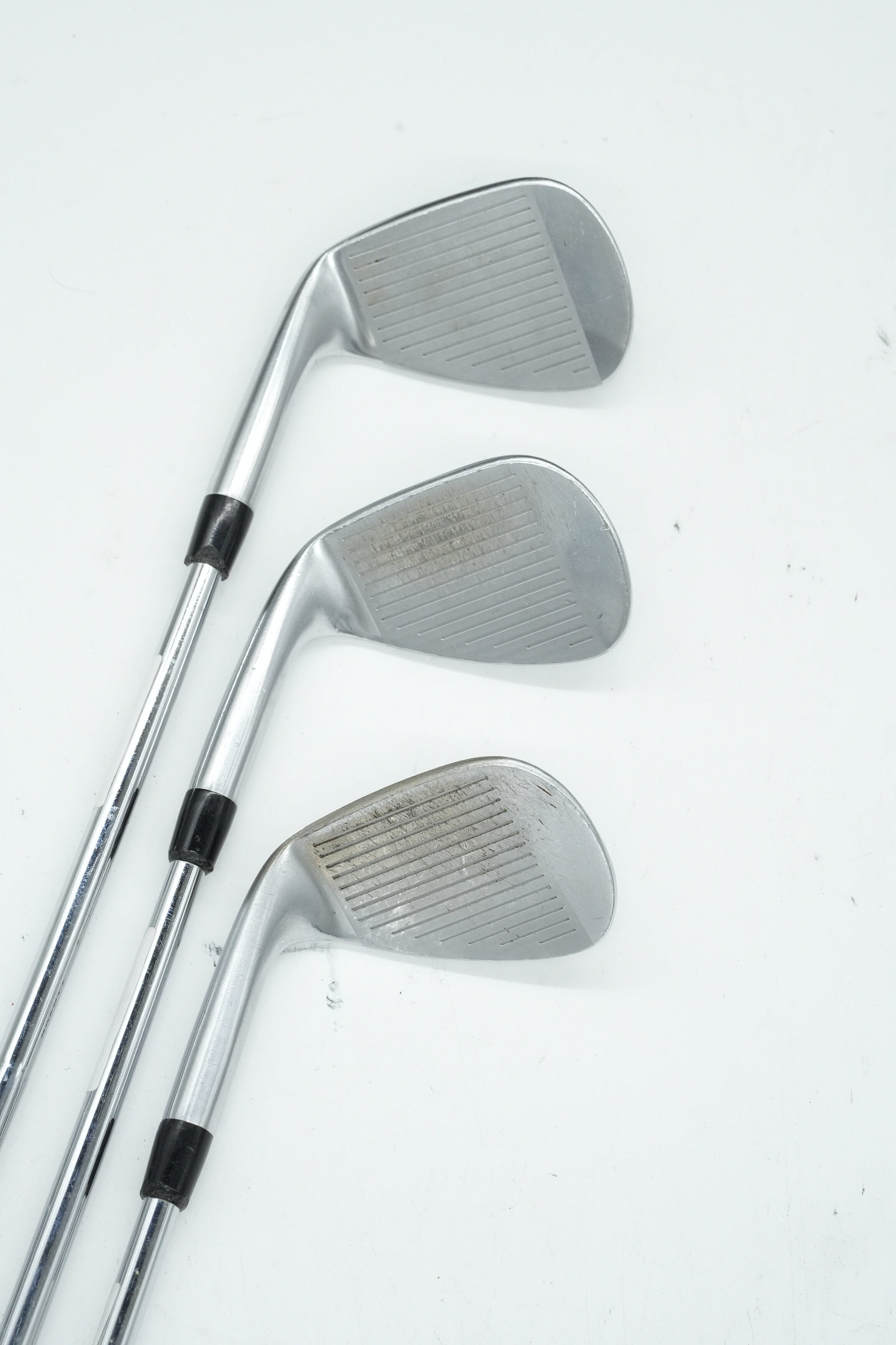 Mizuno T22 Satin Chrome 50, 54, 60 Degree Wedge Set S Flex Golf Clubs GolfRoots