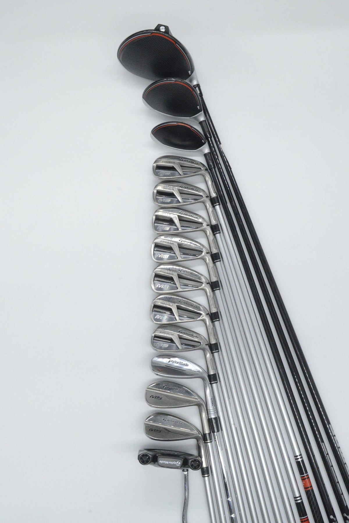 TaylorMade M5 Mixed Full Set R Flex -0.25" Golf Clubs GolfRoots