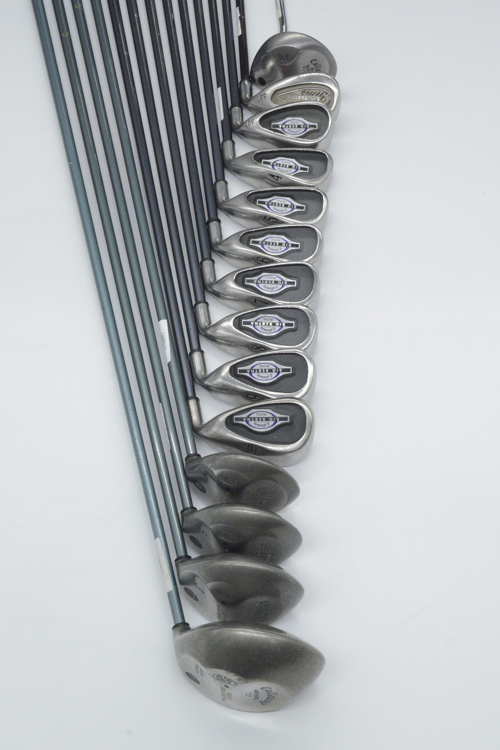 Women's Callaway Big Bertha 2002 Mixed Full Set W Flex -0.25"
