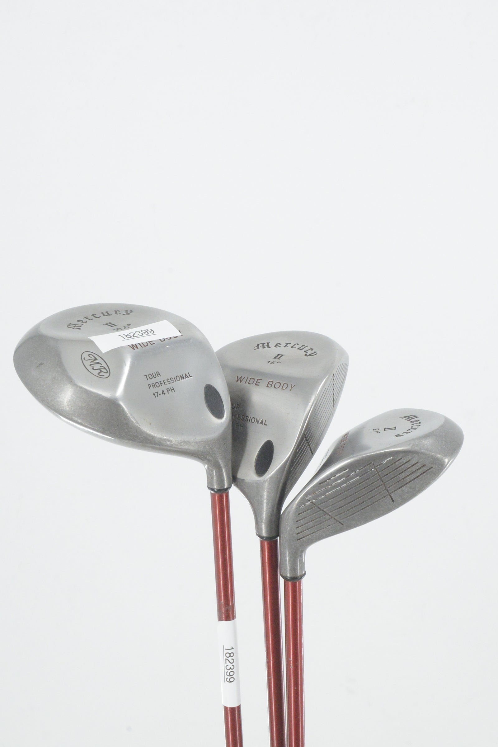 Mercury Wide Body D, 3W, 7W Wood Set SR Flex