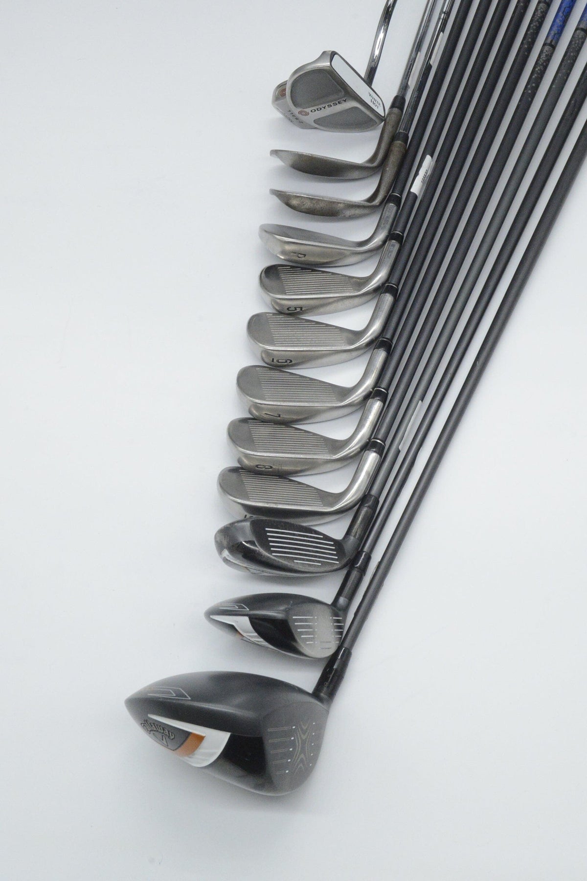 Callaway X2 Hot Mixed Full Set R Flex -0.25" Golf Clubs GolfRoots