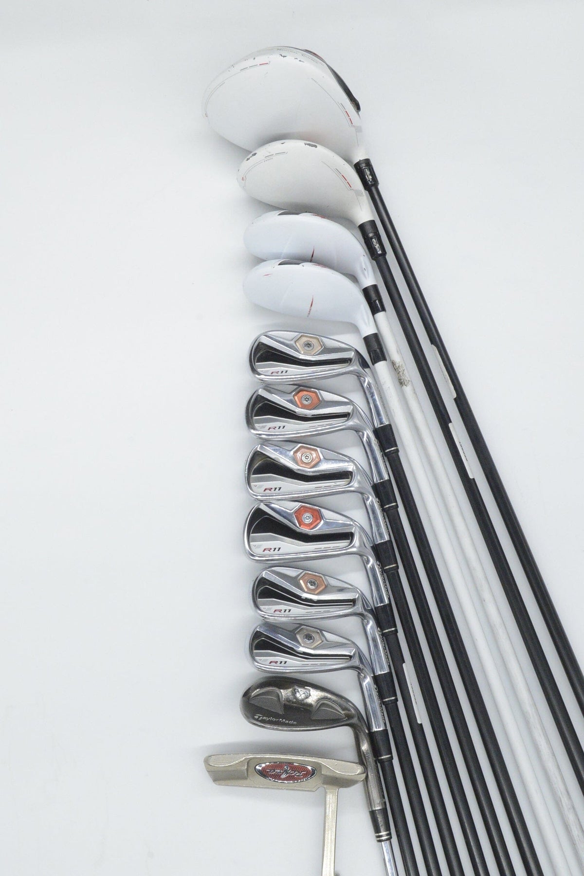 TaylorMade R11 Mixed Full Set SR Flex -1.25" Golf Clubs GolfRoots