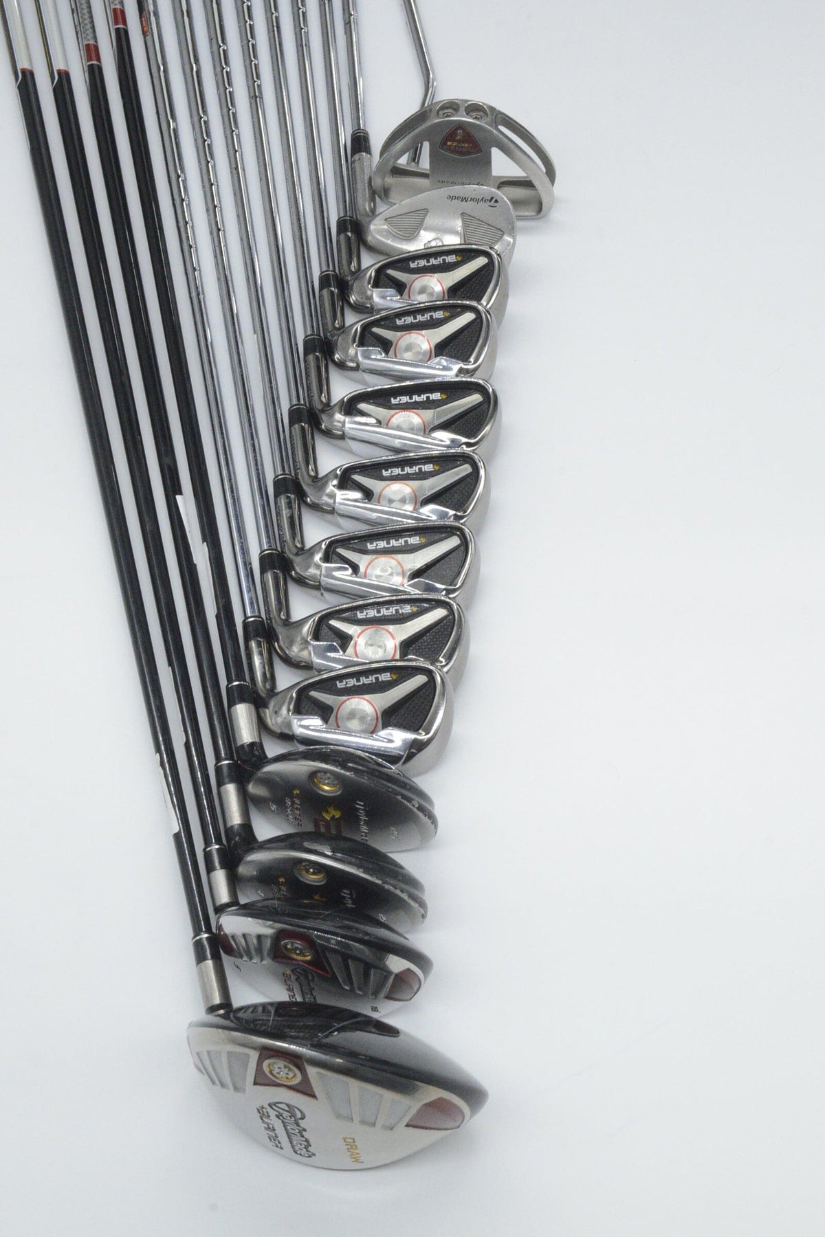 TaylorMade Burner '09 Mixed Full Set R Flex +0.25" Golf Clubs GolfRoots