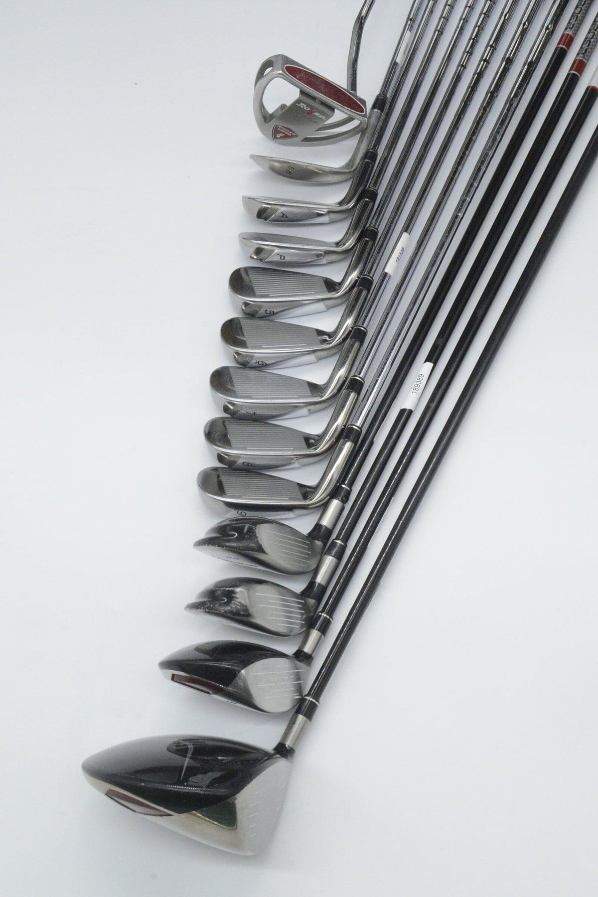 TaylorMade Burner '09 Mixed Full Set R Flex +0.25" Golf Clubs GolfRoots