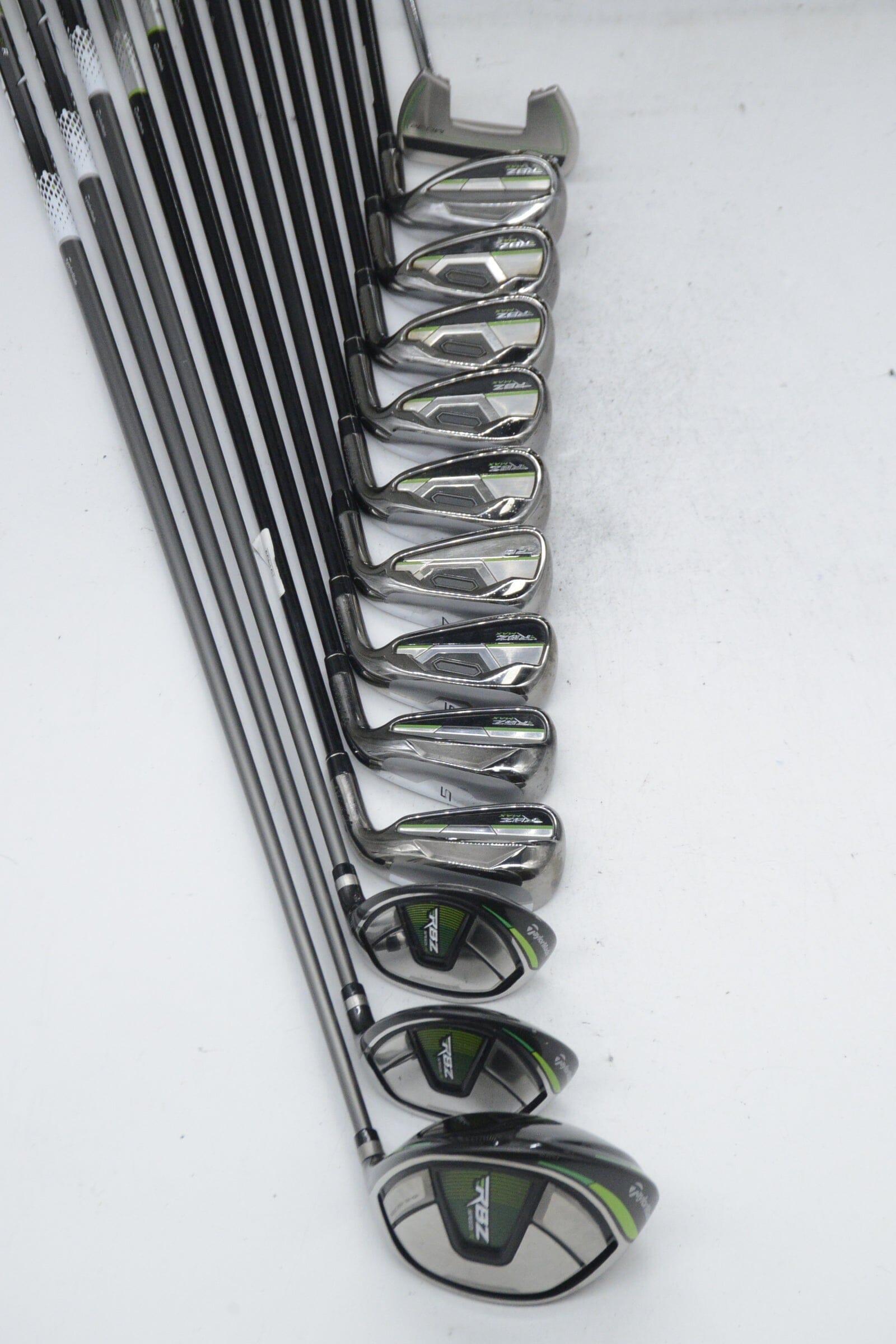 TaylorMade Rocketballz Max Mixed Full Set R Flex +0.25" Golf Clubs GolfRoots
