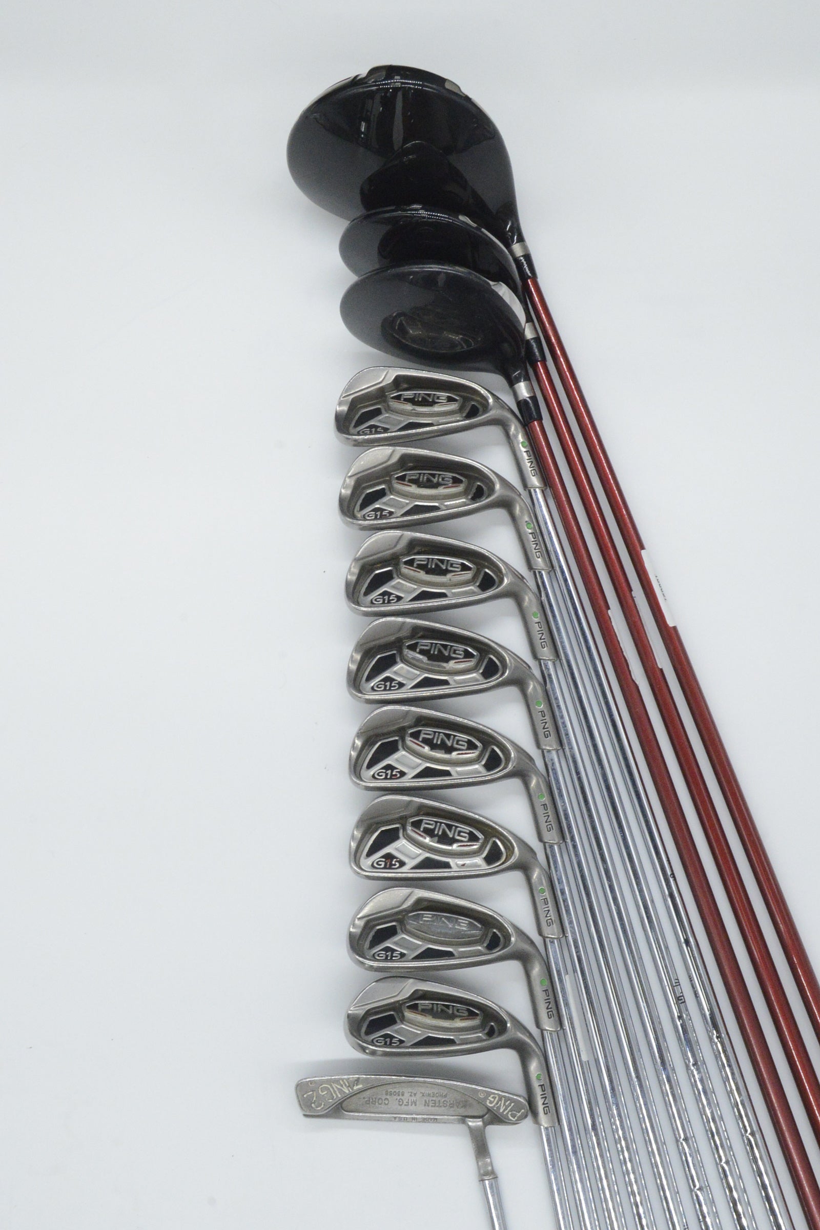 Ping G15 Mixed Full Set R Flex +0.5"