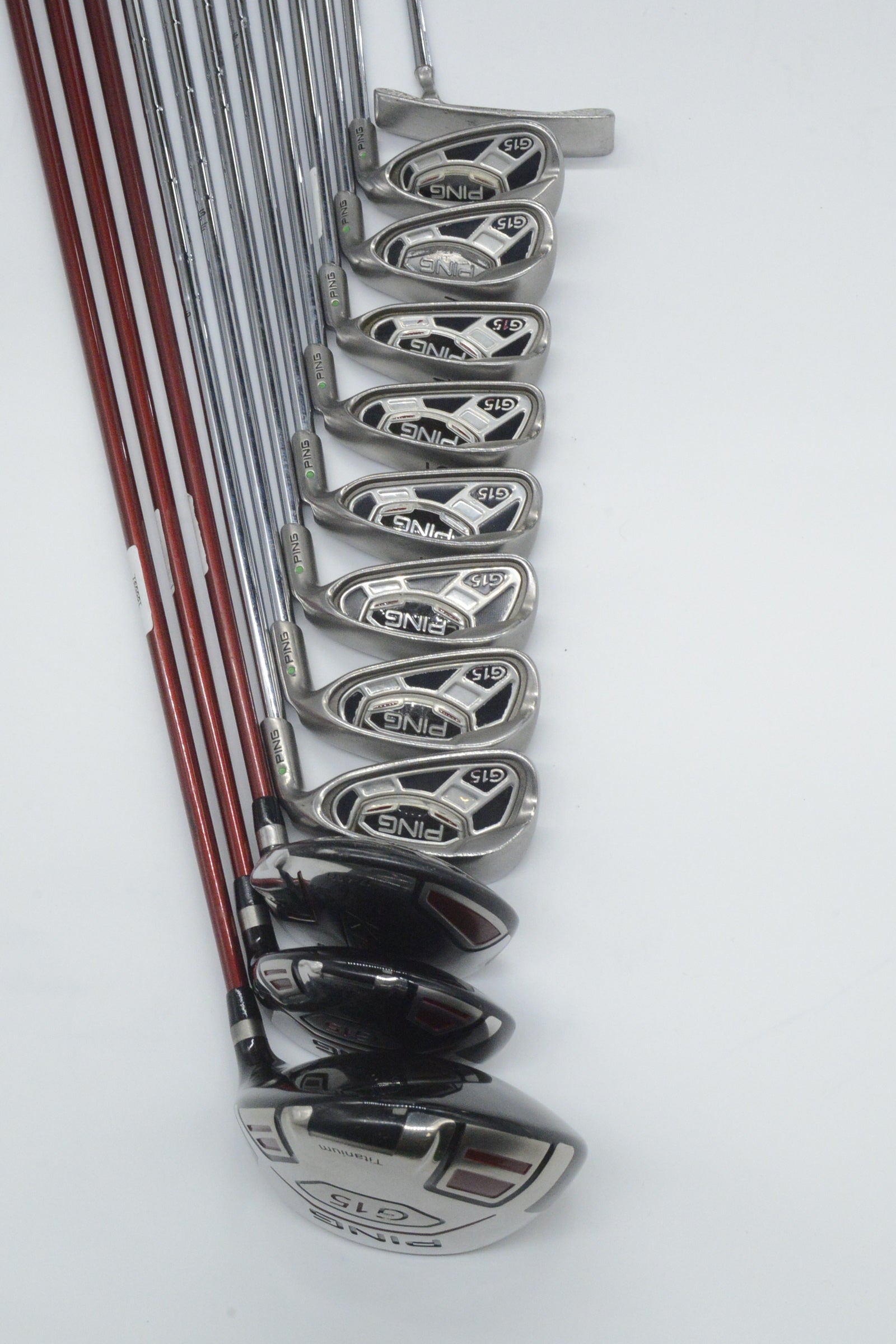 Ping G15 Mixed Full Set R Flex +0.5"