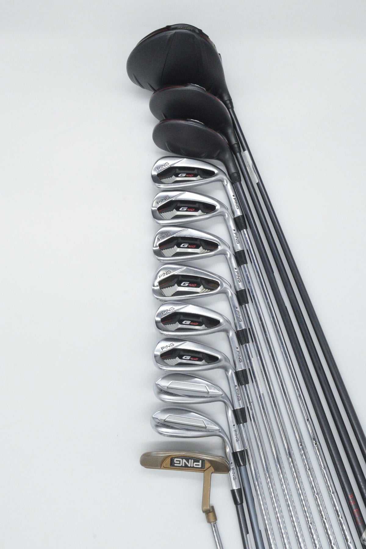 Ping G410 Mixed Full Set R Flex +0.25" Golf Clubs GolfRoots