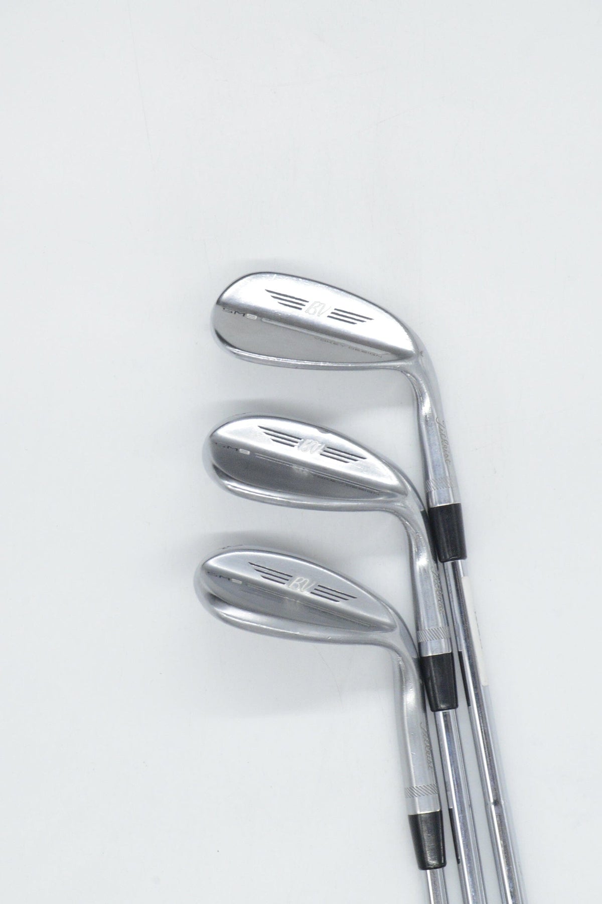 Titleist Vokey SM9 Tour Chrome 50, 56, 60 Degree Wedge Set Wedge Flex Golf Wedges Titleist