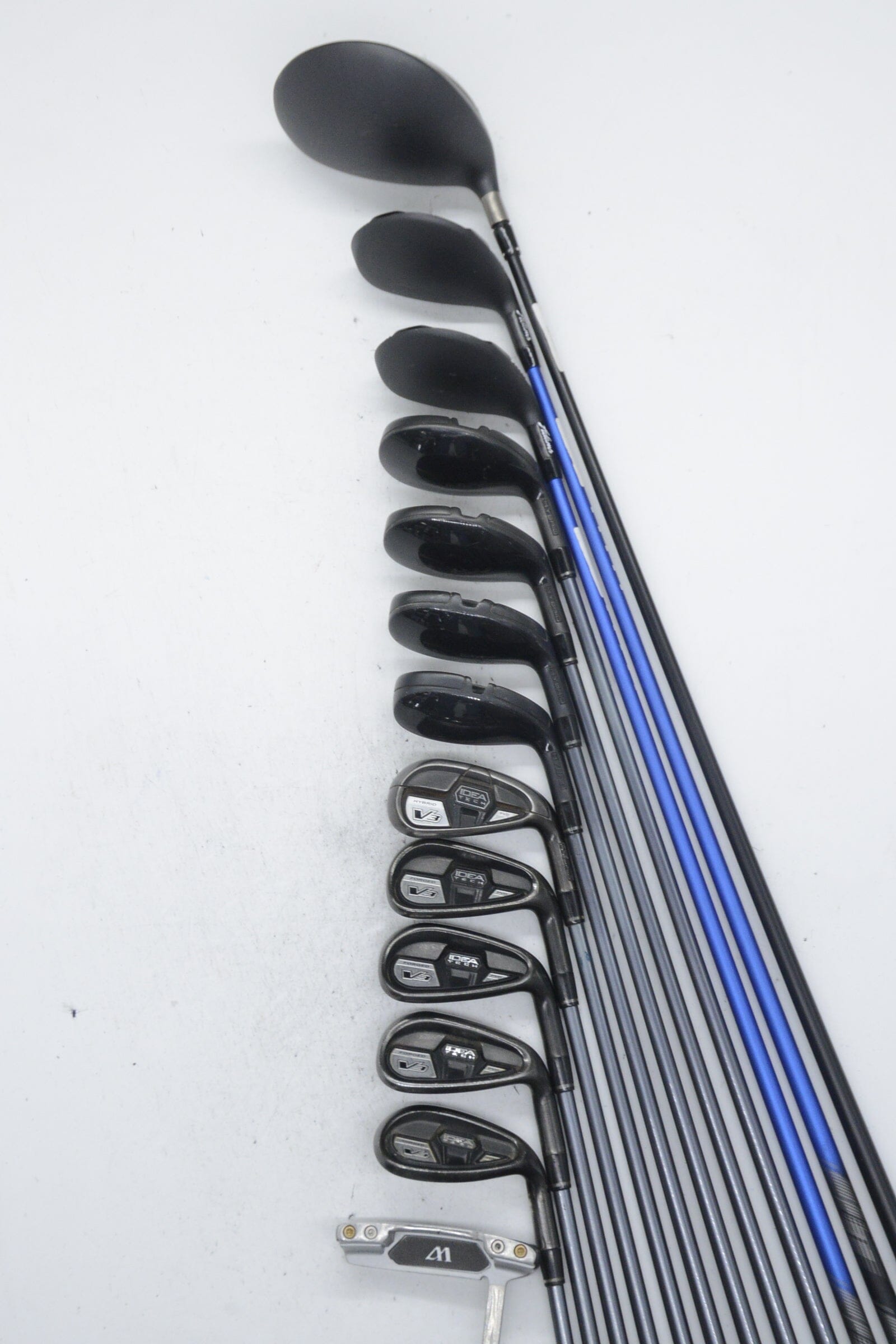 Adams Idea Tech V3 Forged Hybrid Mixed Full Set SR Flex +0.5" Golf Clubs GolfRoots