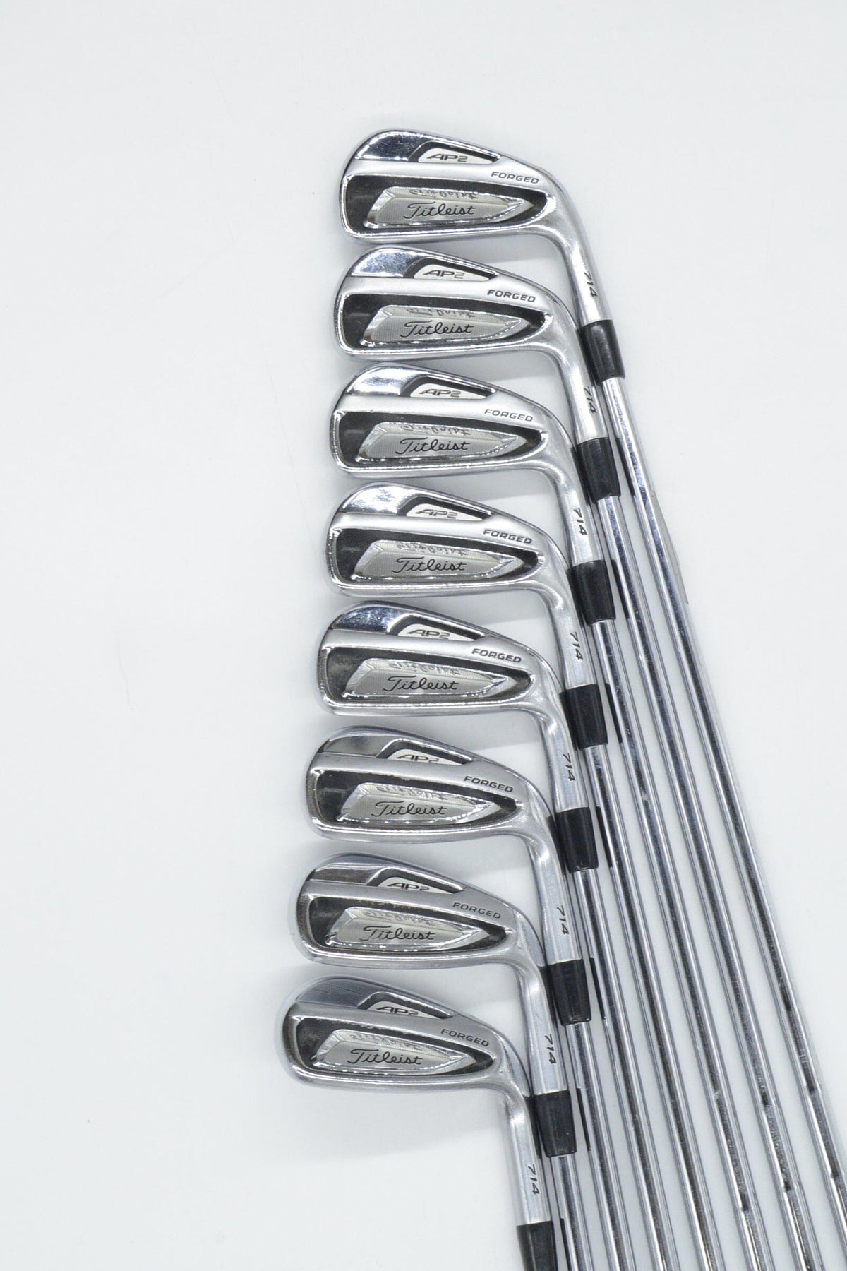 Titleist 714 AP2 Forged 3-PW Iron Set S Flex Std Length Golf Iron Sets Titleist