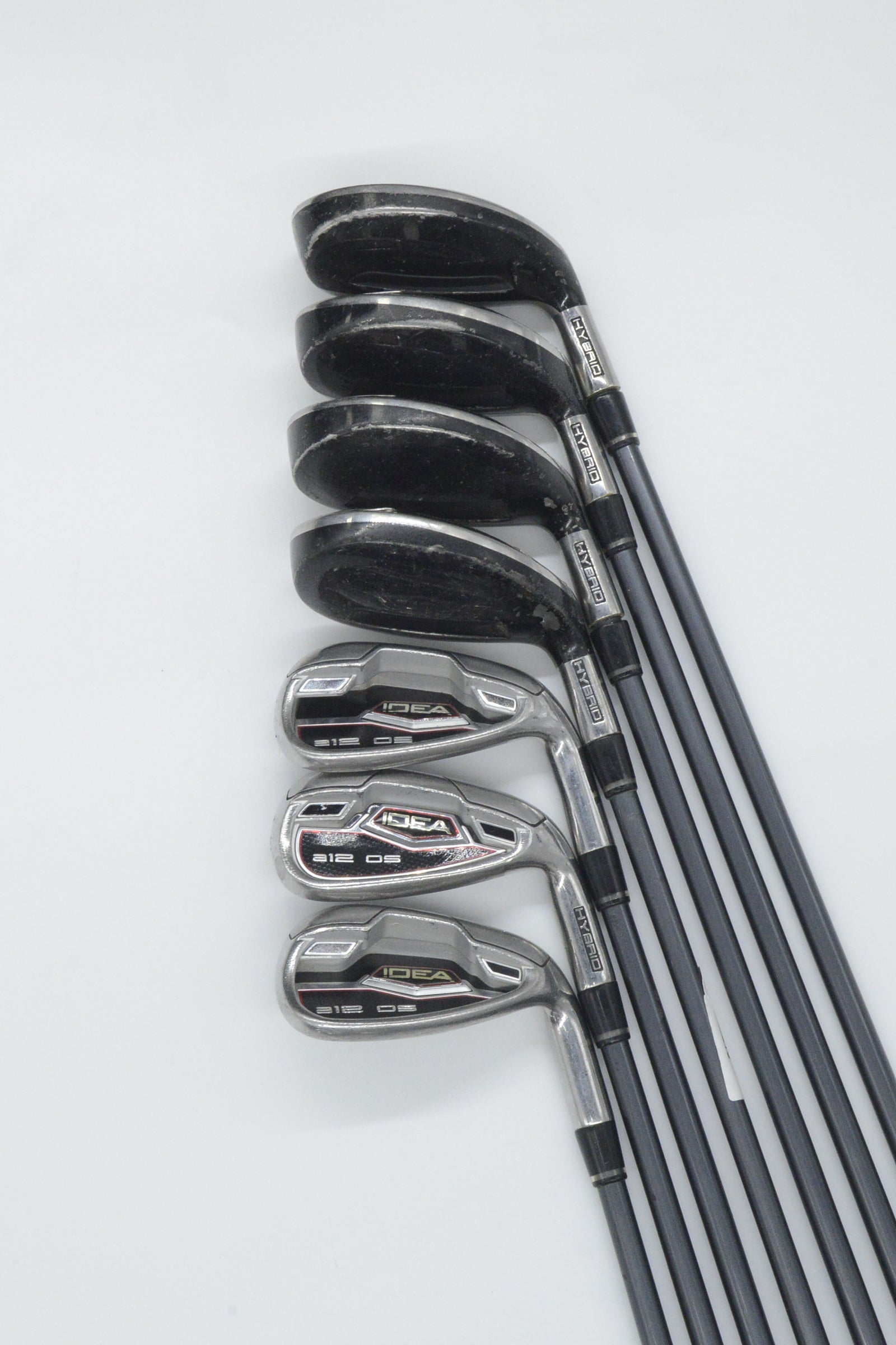 Adams Idea A12OS 4H-7H, 8-PW Iron Set R Flex -0.25"