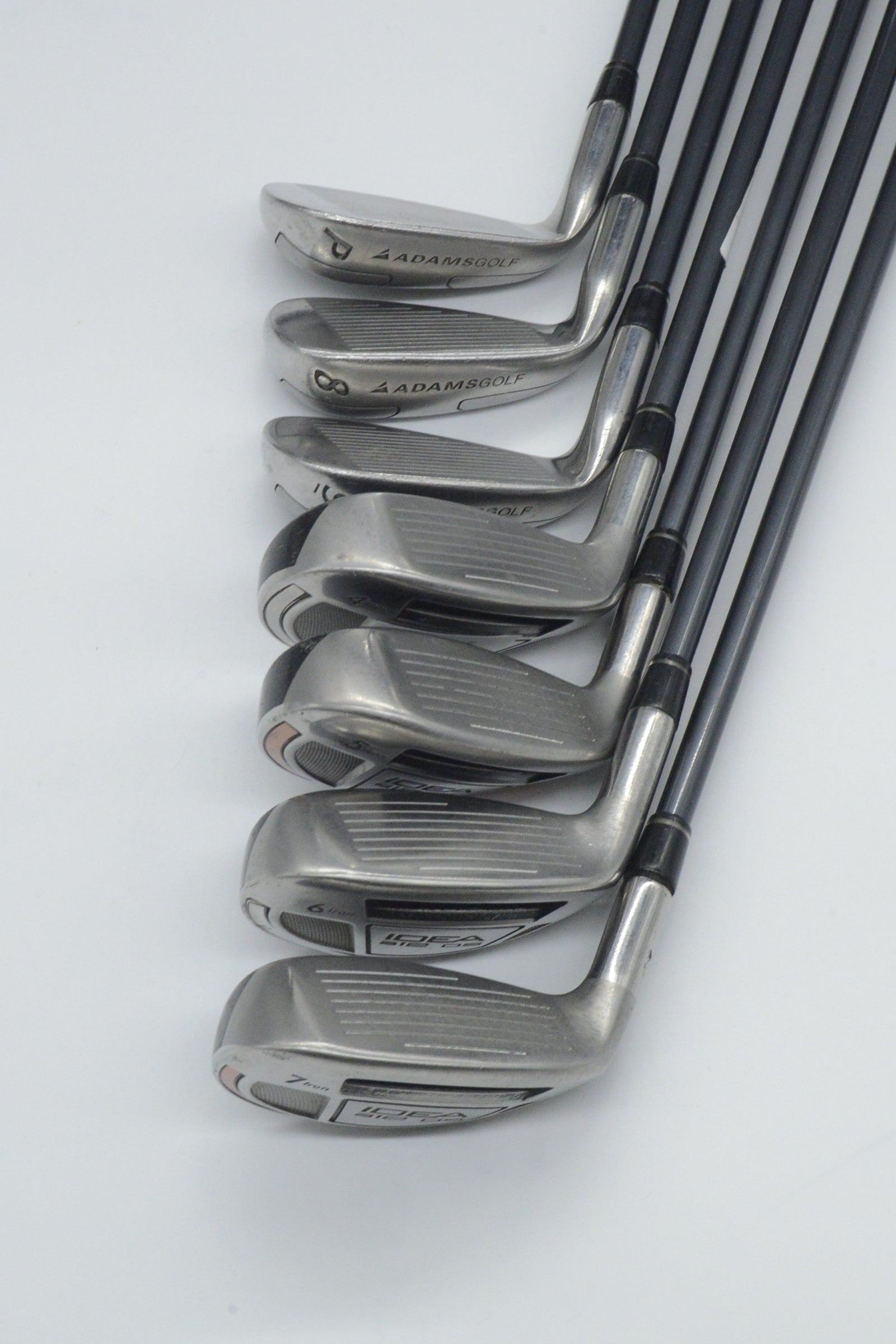 Adams Idea A12OS 4H-7H, 8-PW Iron Set R Flex -0.25"