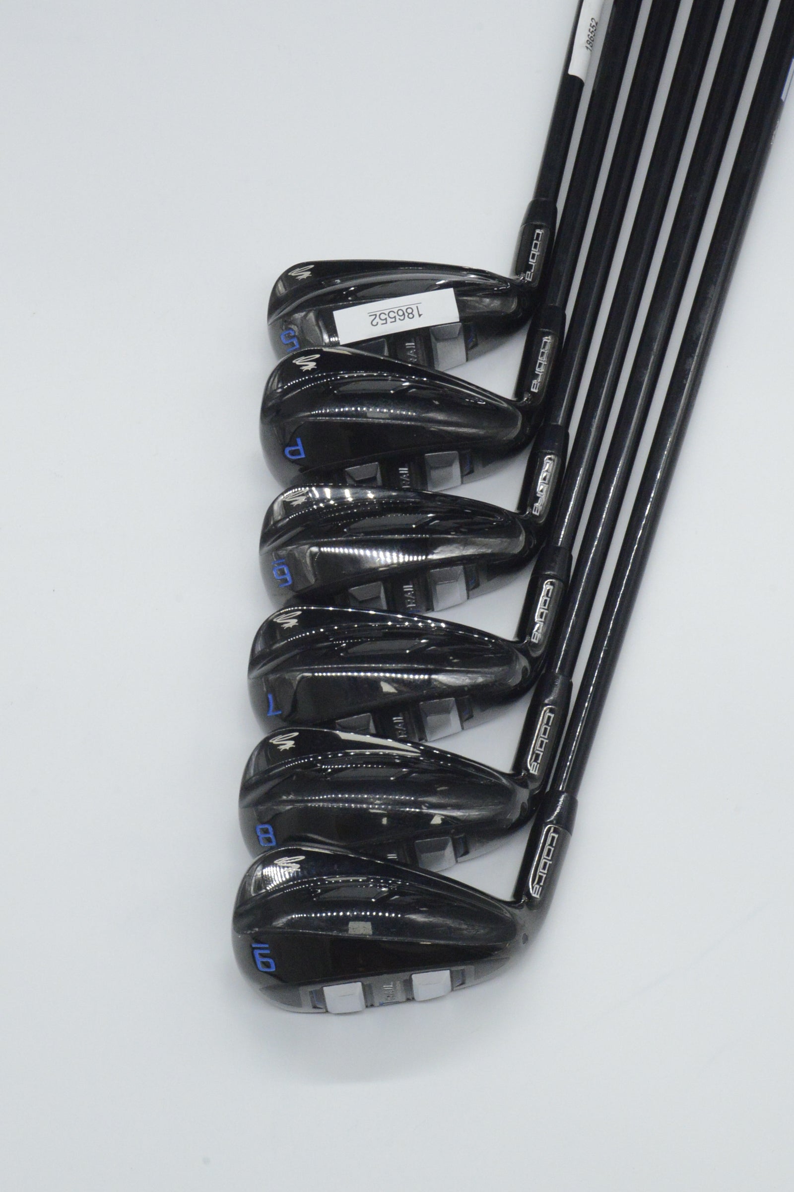 Lefty Cobra T Rail 5-PW Iron Set R Flex +0.5"
