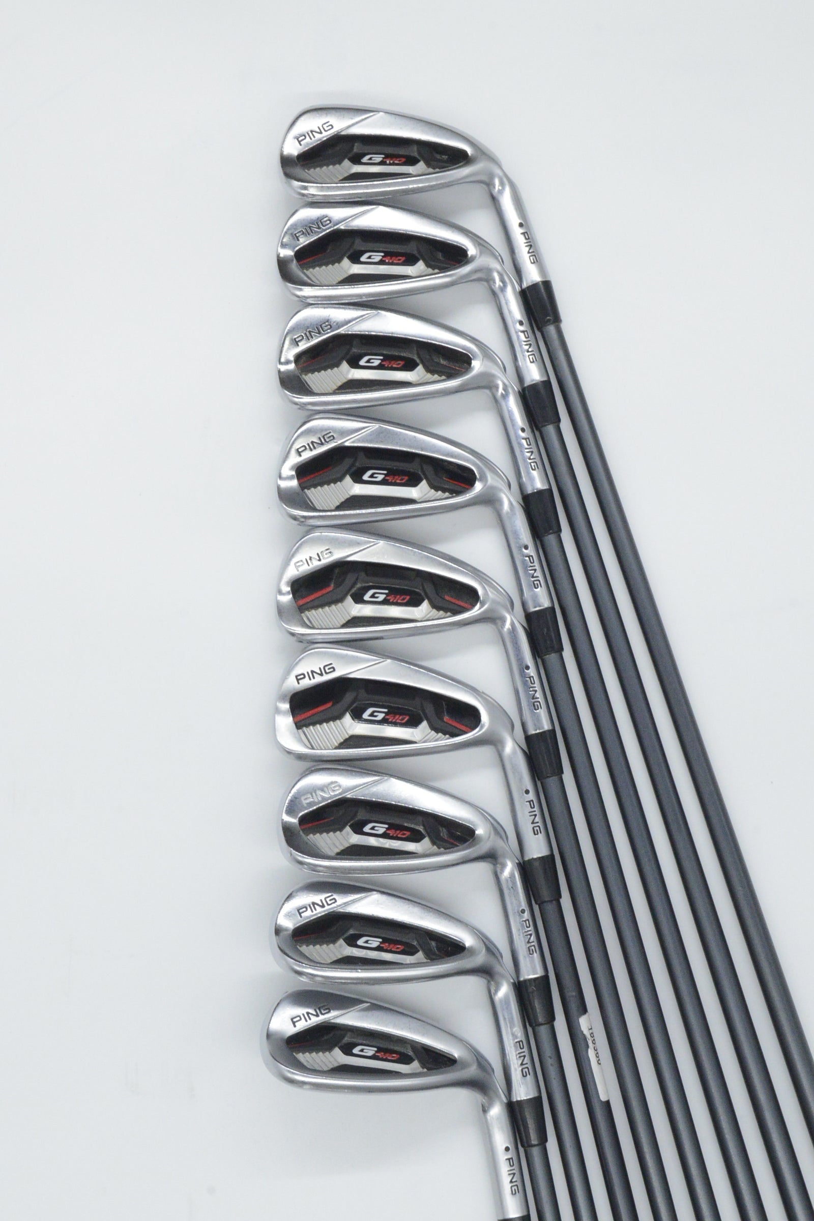 Ping G410 4-PW, SW-LW Iron Set R Flex Std Length