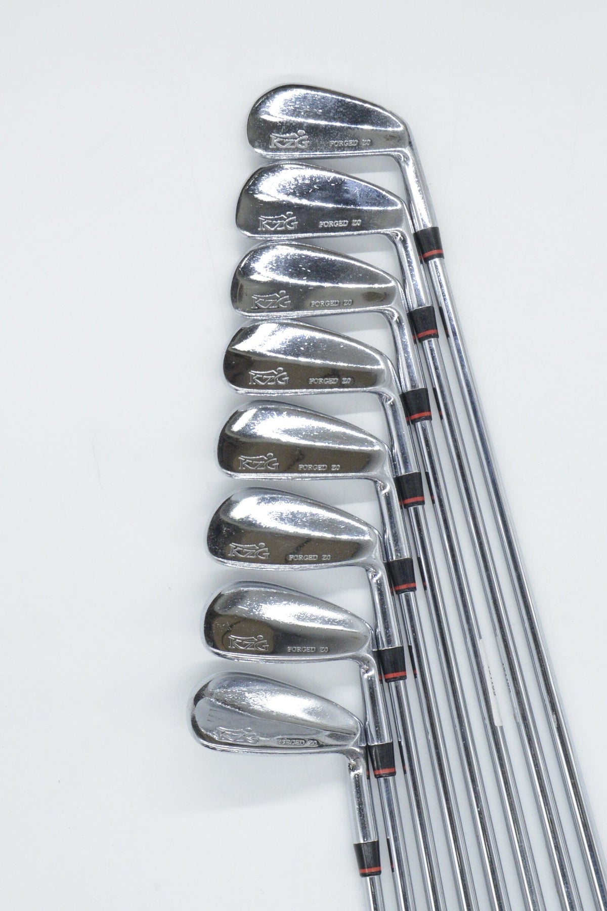 KZG Forged Z0 3-PW Iron Set X Flex +0.5" Golf Clubs GolfRoots
