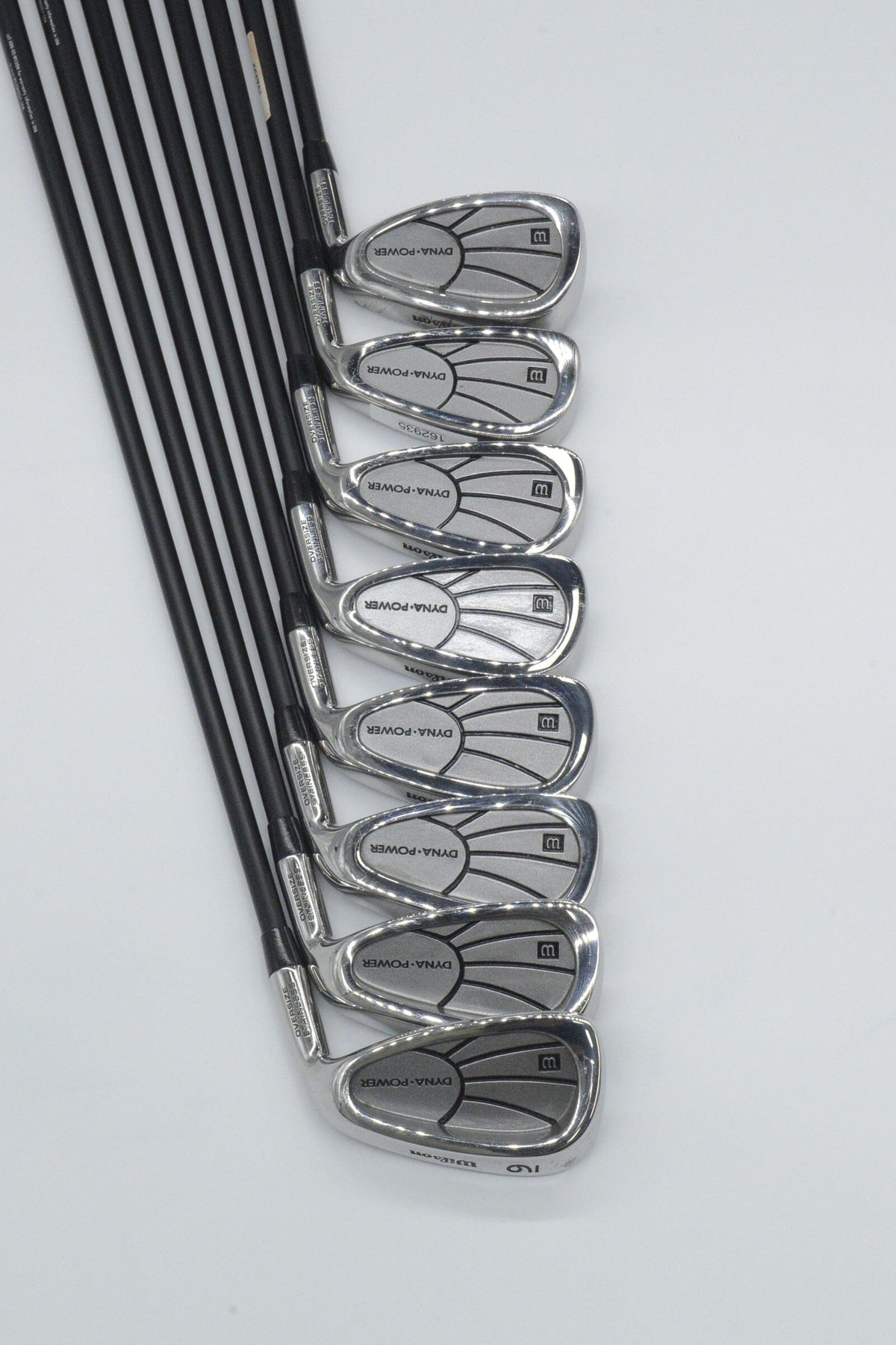 Wilson Staff Dyna-Power 3-PW Iron Set S Flex Std Length Golf Clubs GolfRoots