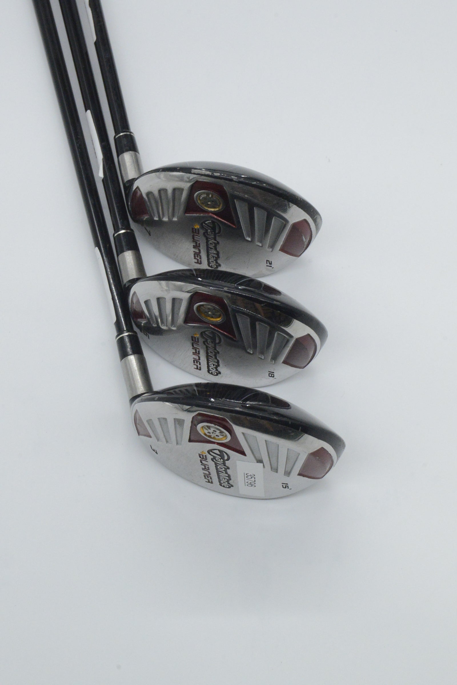 TaylorMade Burner 2007 Steel 3W, 5W, 7W Wood Set SR Flex