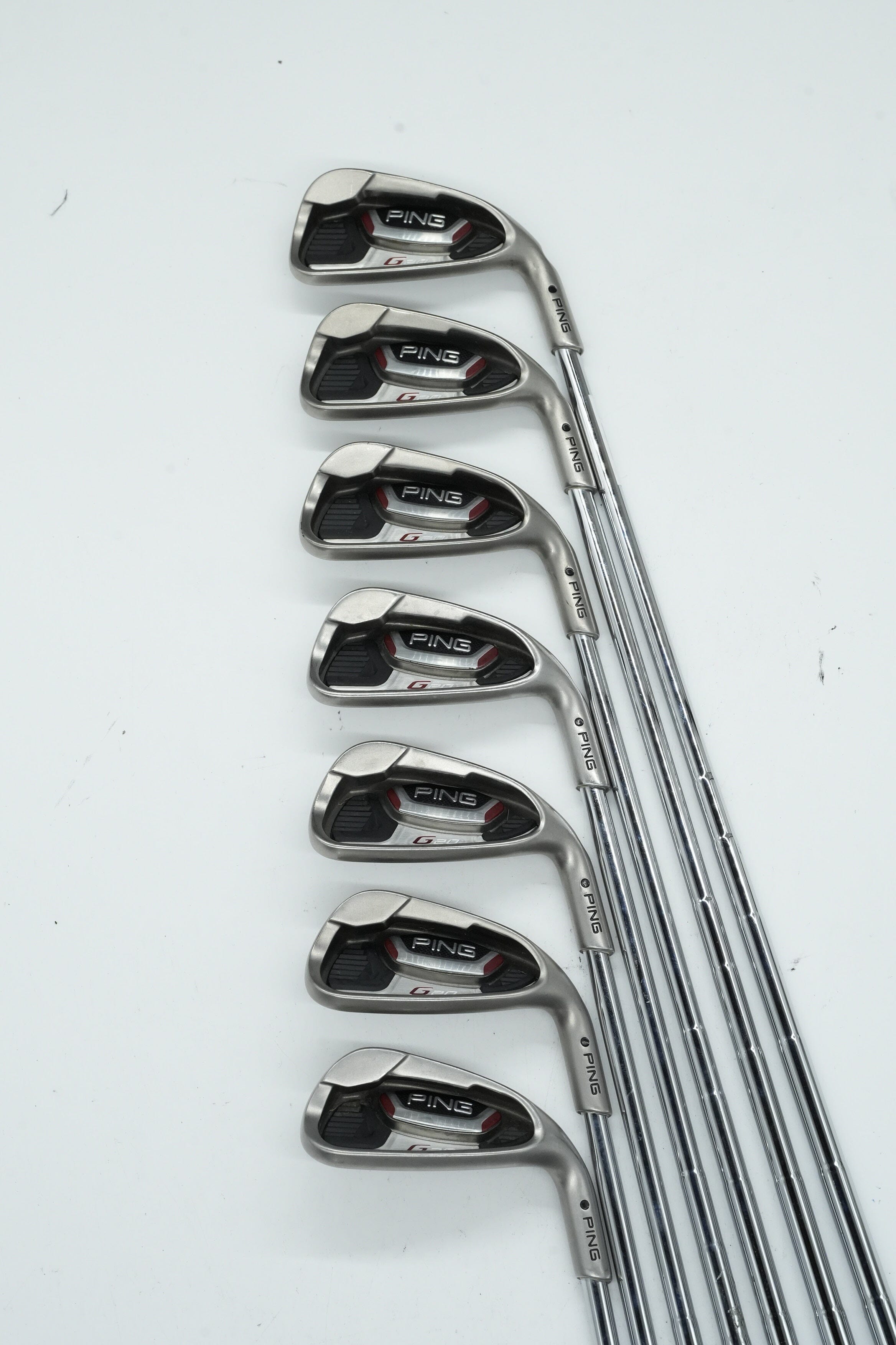 Ping G20 4-PW Iron Set S Flex Std Length Golf Clubs GolfRoots