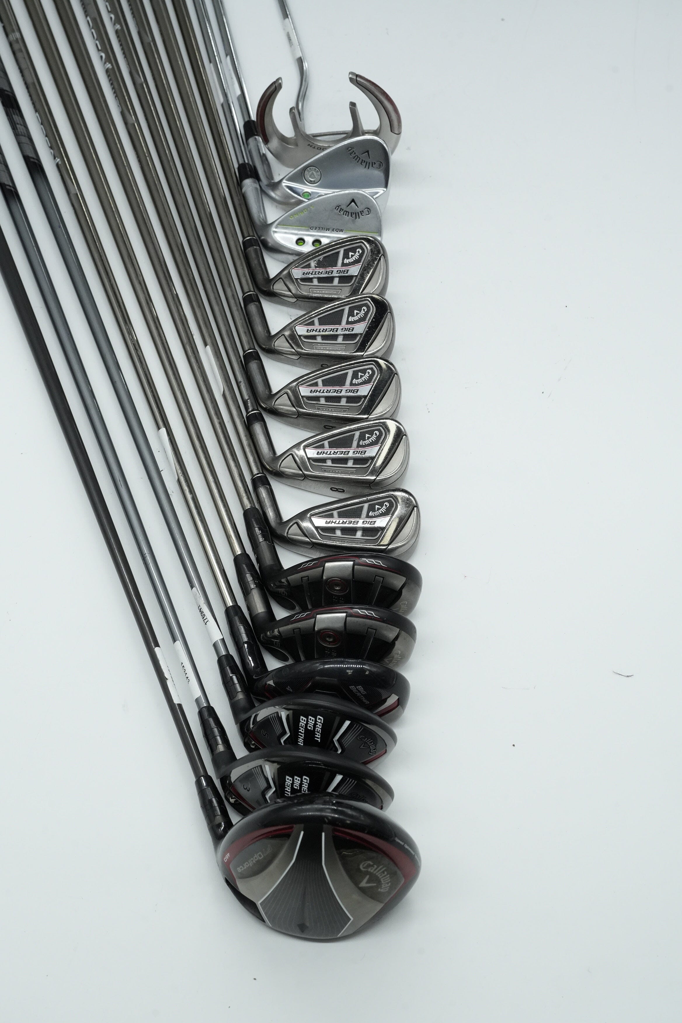 Callaway Big Bertha OS Mixed Full Set R Flex +0.75" Golf Clubs GolfRoots