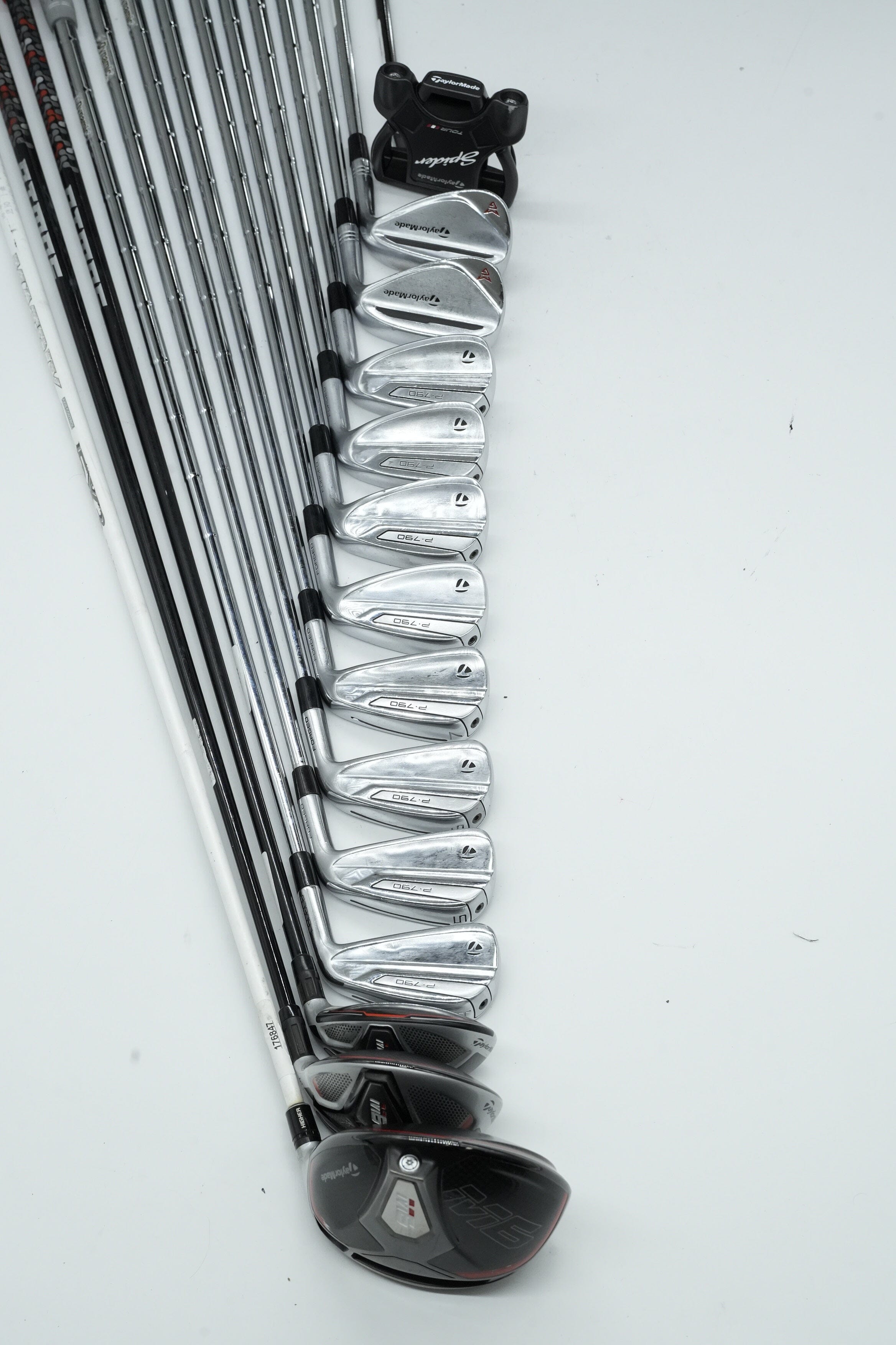 TaylorMade P790 2019 Mixed Full Set S Flex -0.25" Golf Clubs GolfRoots