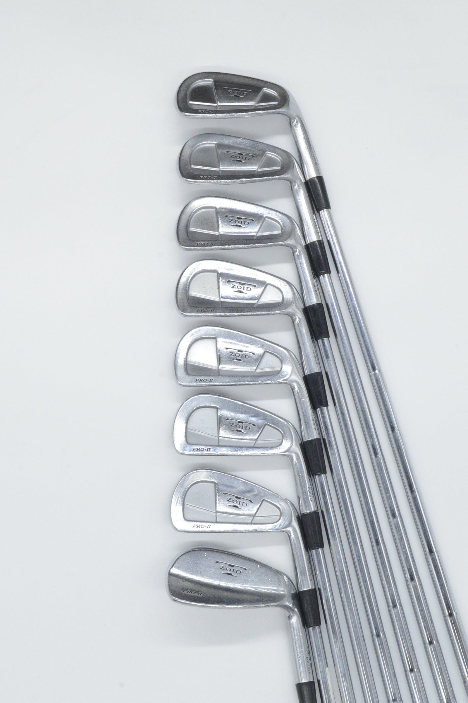 Mizuno T-Zoid Pro II 3-PW Iron Set S Flex Std Length Golf Clubs GolfRoots