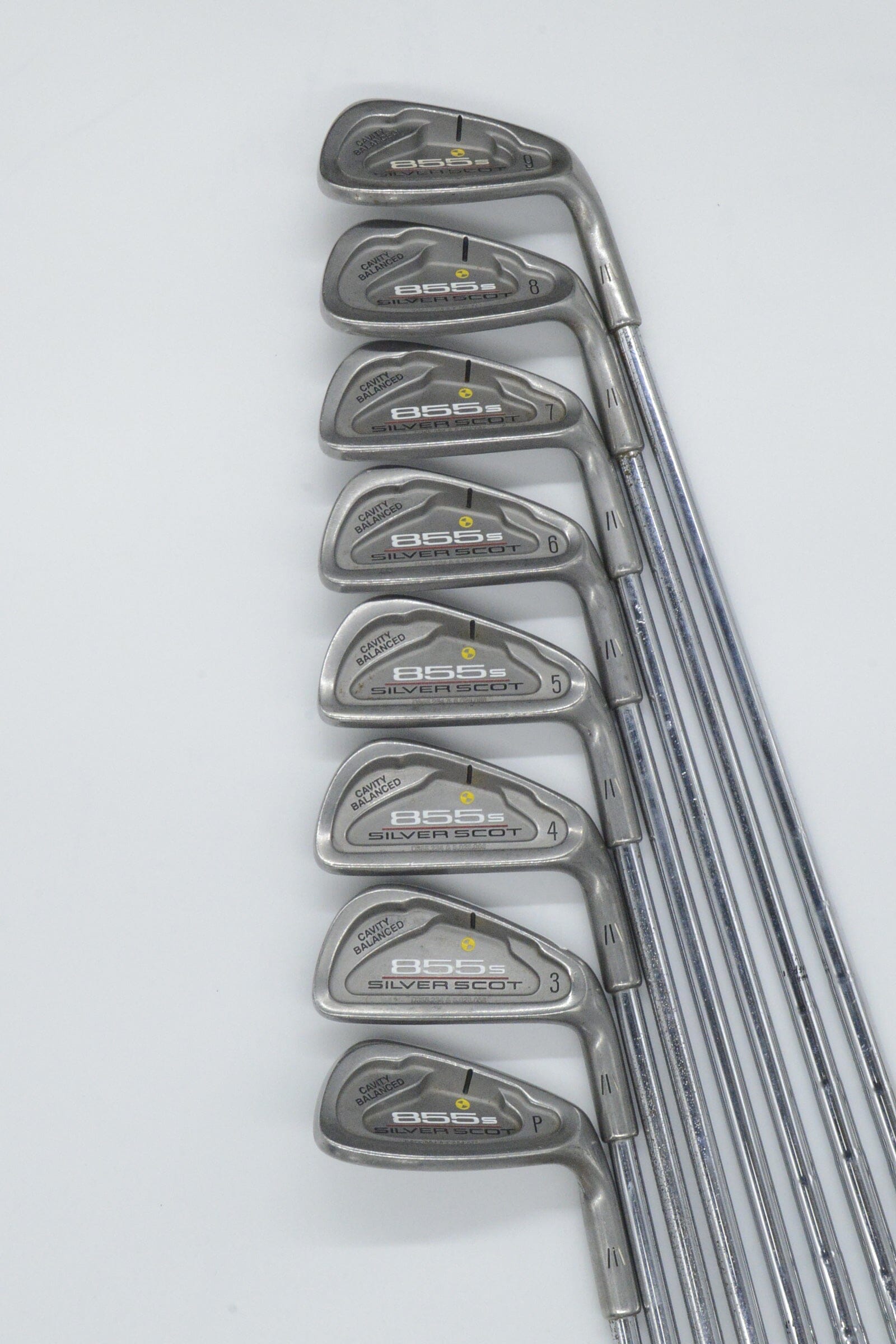 Tommy Armour 855S Silver Scot 3-PW Iron Set R Flex Std Length Golf Clubs GolfRoots