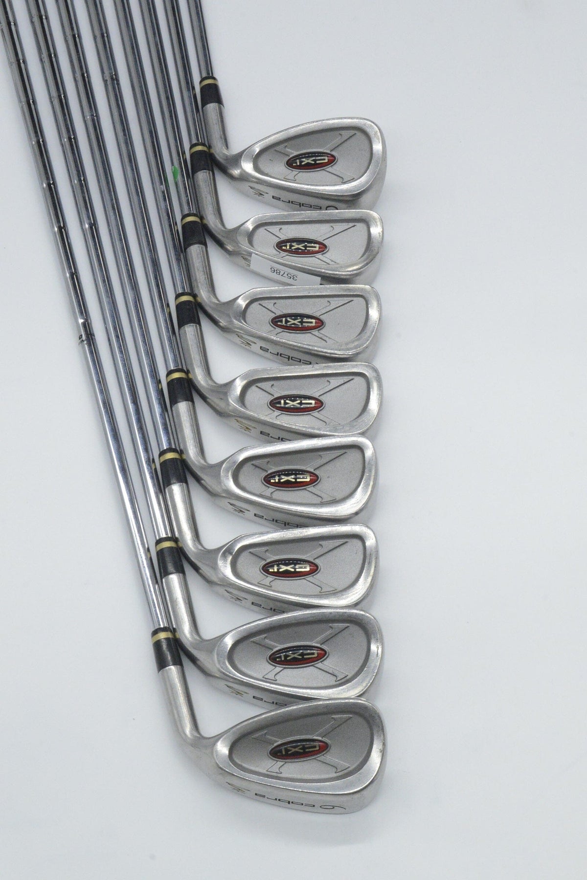 Cobra Cxi 3-PW Iron Set S Flex +0.5" Golf Clubs GolfRoots