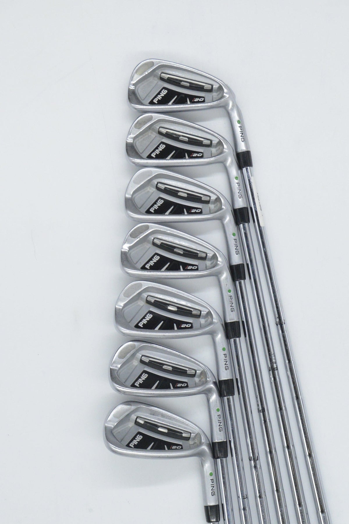 Ping I20 4-PW Iron Set R Flex +0.5" Golf Iron Sets Ping