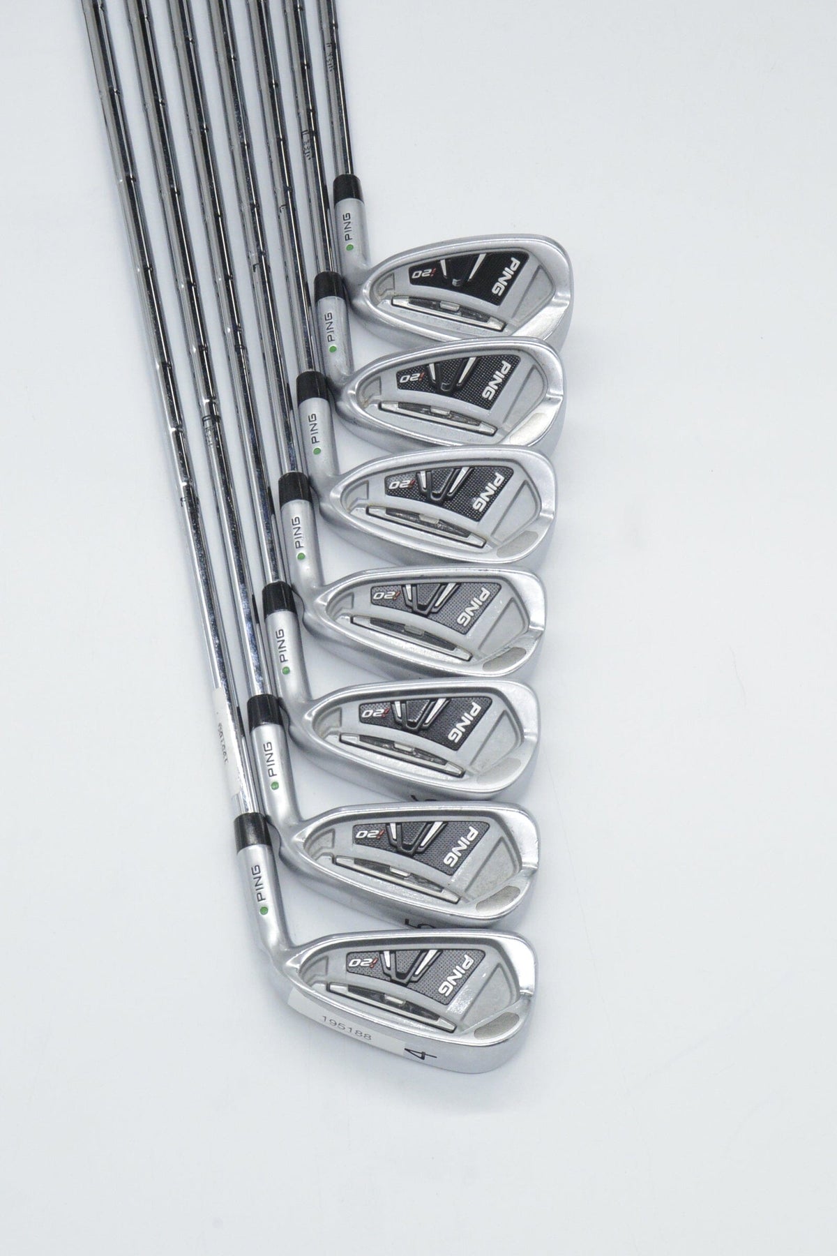 Ping I20 4-PW Iron Set R Flex +0.5" Golf Iron Sets Ping