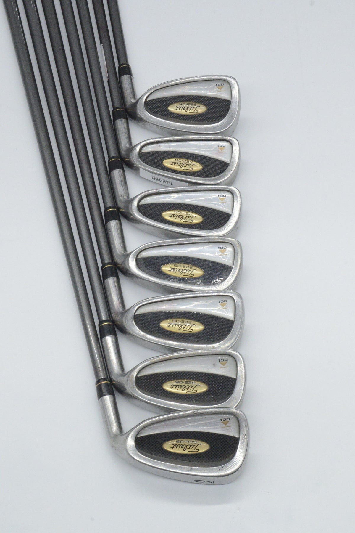 Titleist DCI 822 Oversize 4-PW Iron Set S Flex Std Length Golf Clubs GolfRoots