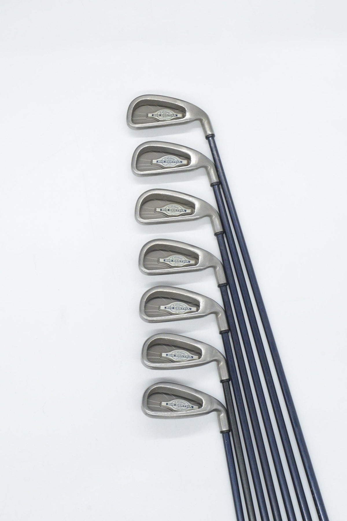 Callaway Big Bertha X-12 3-9 Iron Set R Flex +1" Golf Iron Sets Callaway