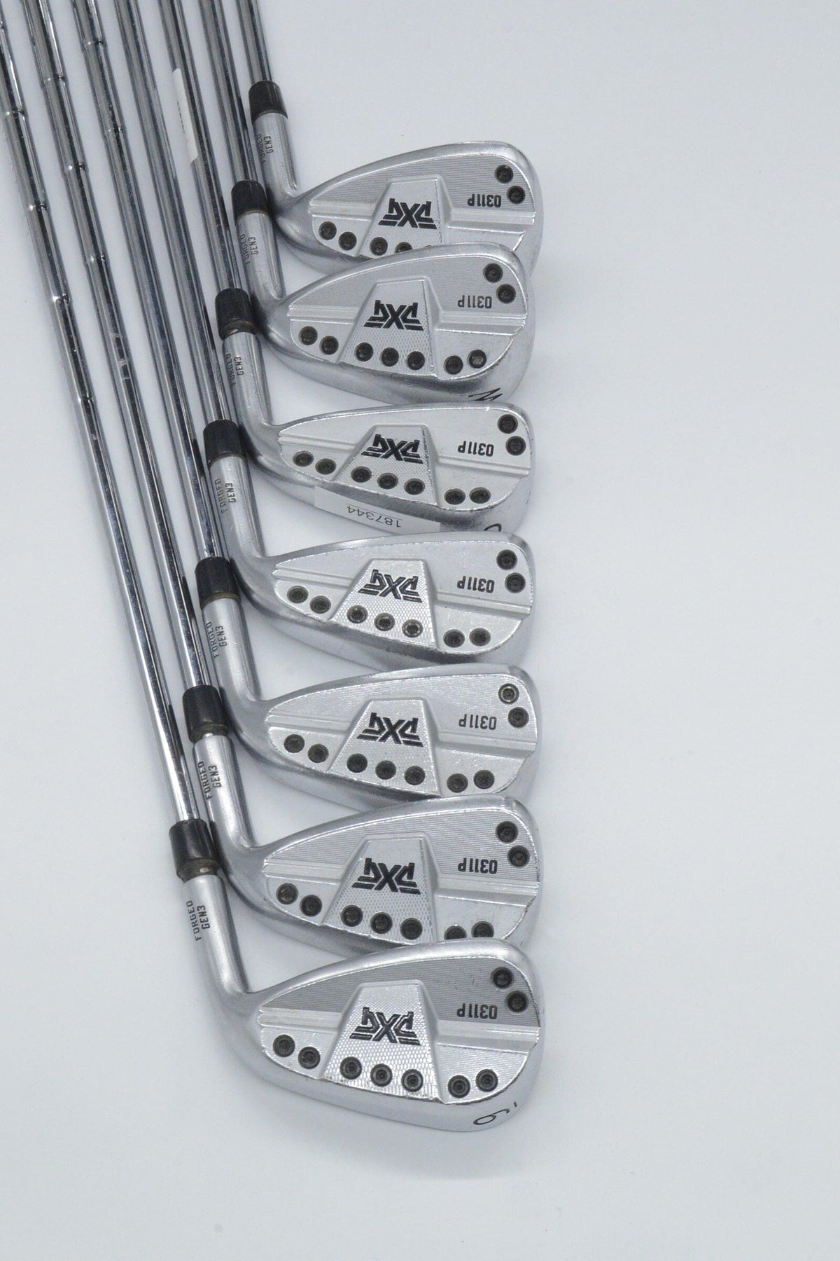 PXG 0311P Gen 3 5-GW Iron Set S Flex Std Length Golf Clubs GolfRoots