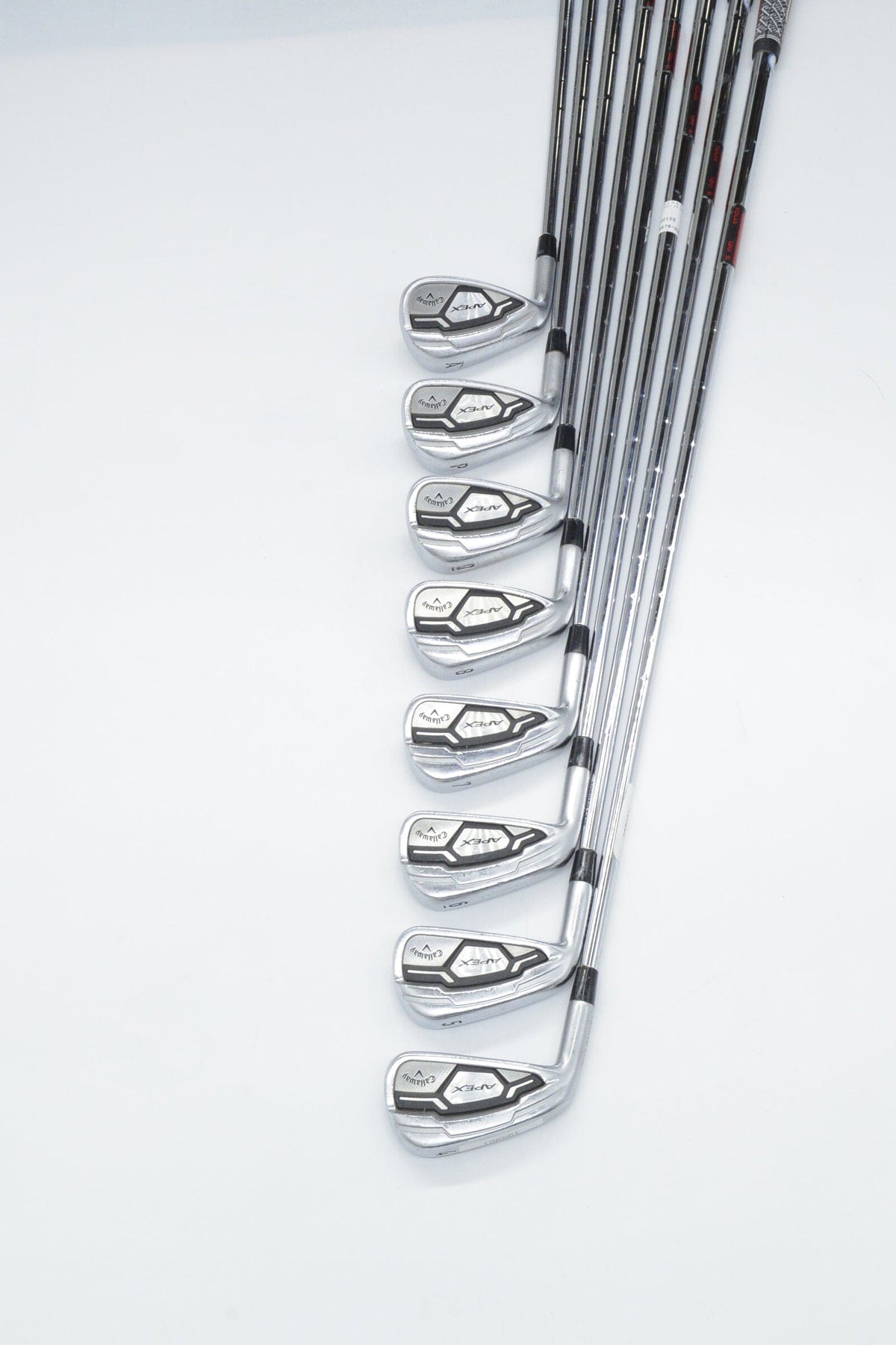 Lefty Callaway Apex CF16 4-AW Iron Set S Flex +0.5" Golf Iron Sets Callaway