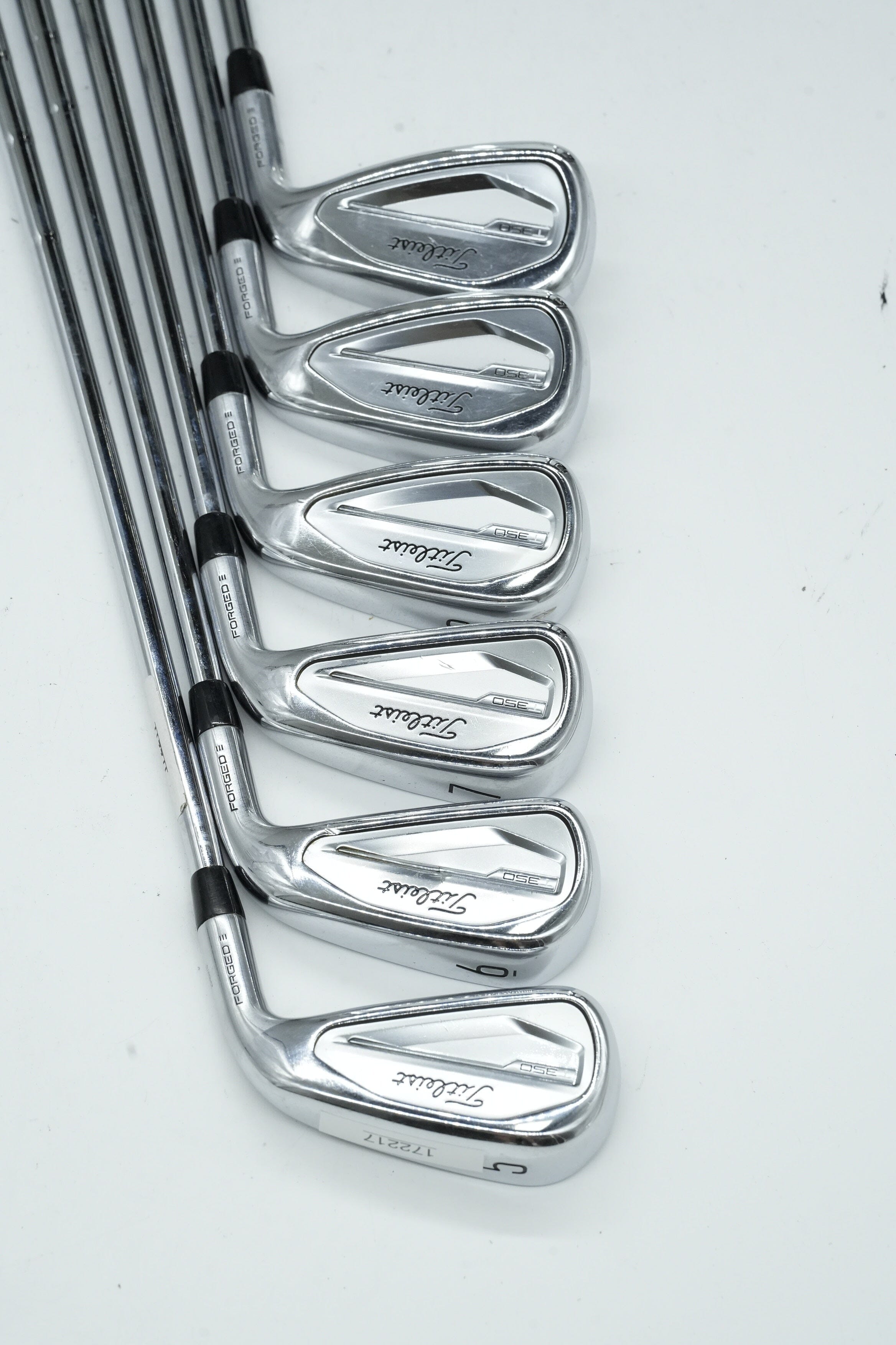 Titleist T350 2023 5-PW Iron Set S Flex -0.25" Golf Clubs GolfRoots