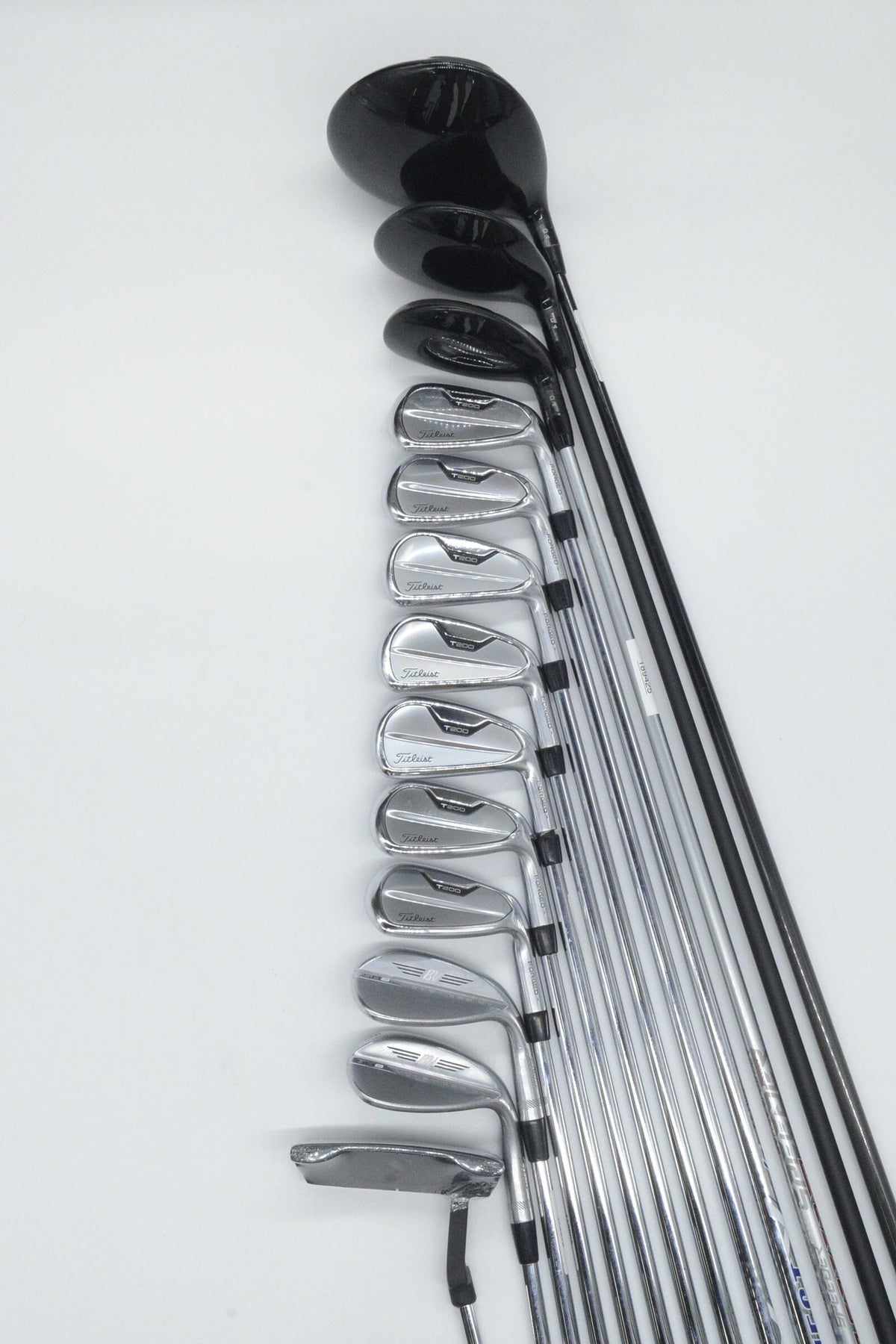 Titleist T200 2021 Mixed Full Set R Flex Std Length Golf Clubs GolfRoots