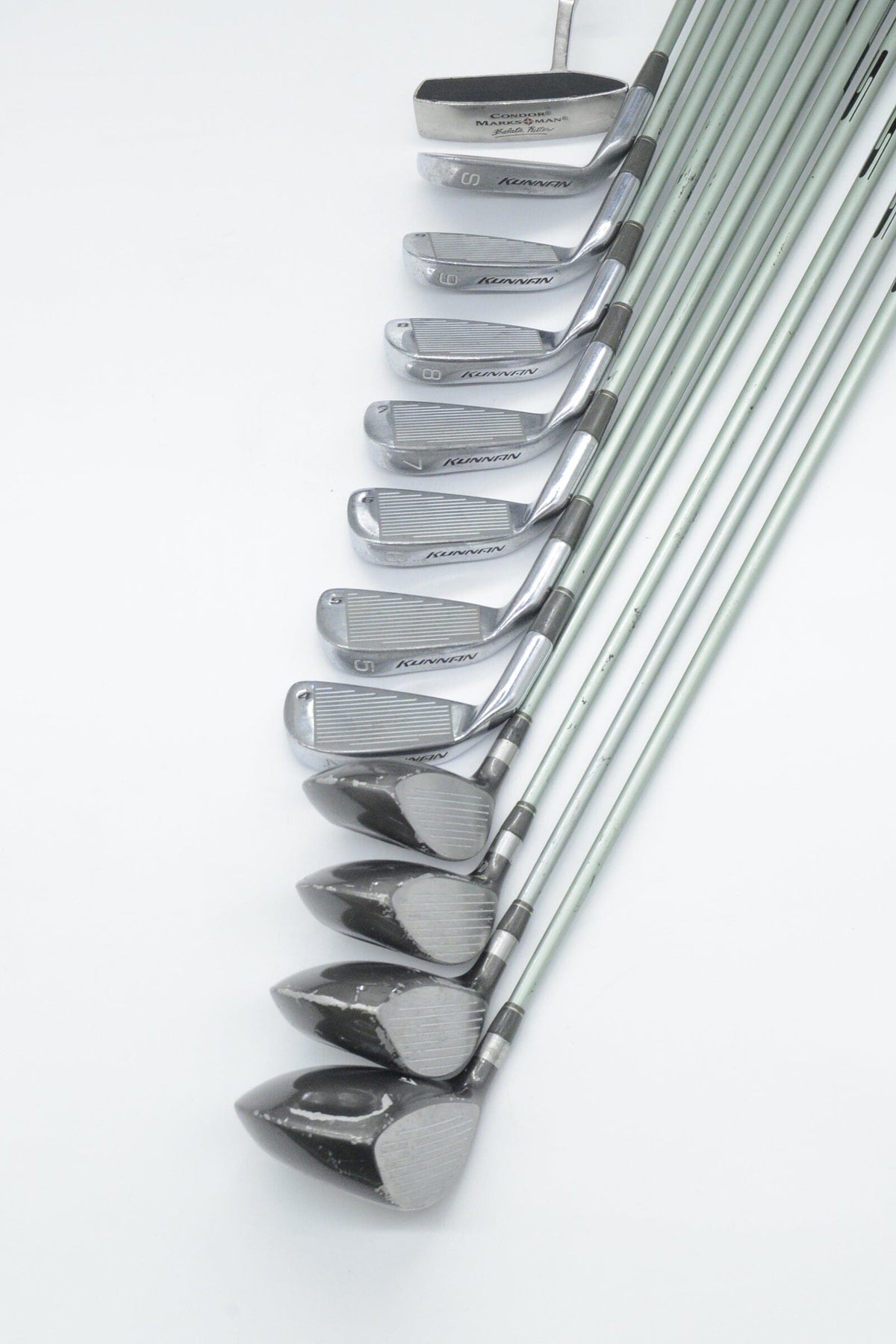 Women's *Dented* Kunnan GVS Mixed Full Set W Flex -0.25" Golf Club Sets Kunnan