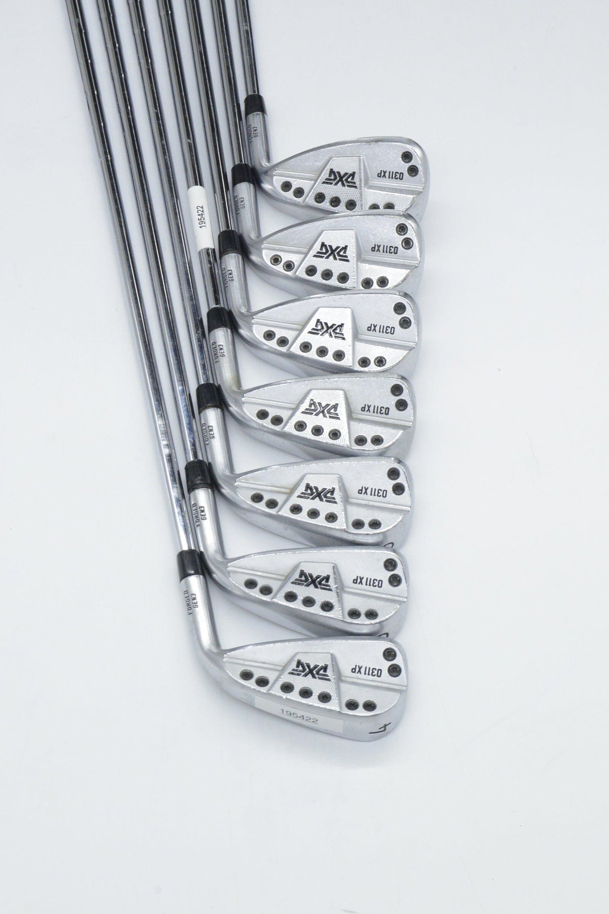 PXG 0311XP Gen 3 4-PW Iron Set R Flex +0.5"
