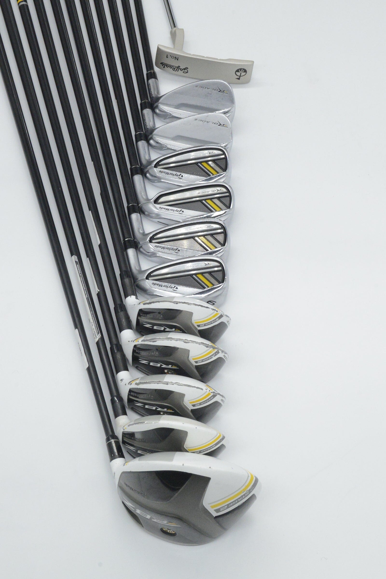 TaylorMade Rbladez Mixed Full Set SR Flex Std Length Golf Clubs GolfRoots