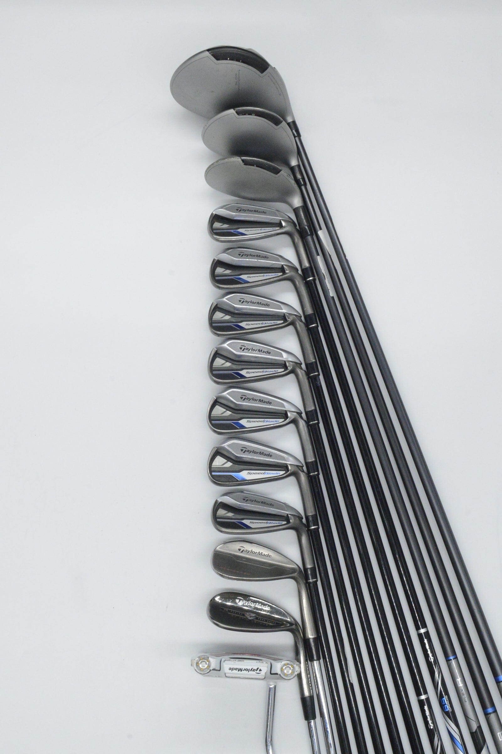 TaylorMade Speedblade Mixed Full Set R Flex +0.25" Golf Clubs GolfRoots