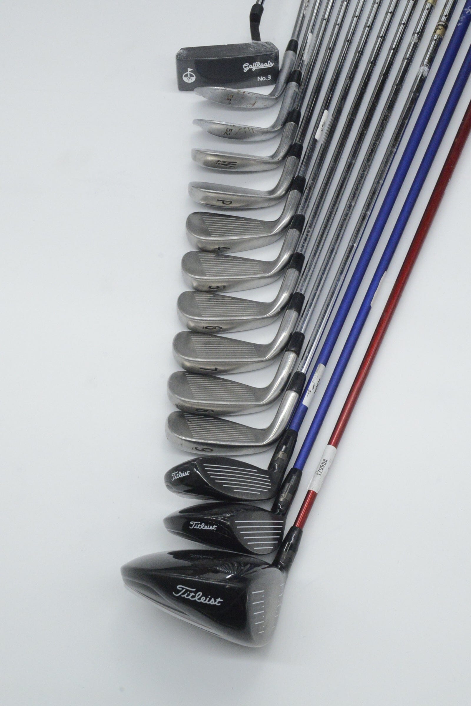 Titleist 714 AP1 Mixed Full Set S Flex Std Length Golf Clubs GolfRoots