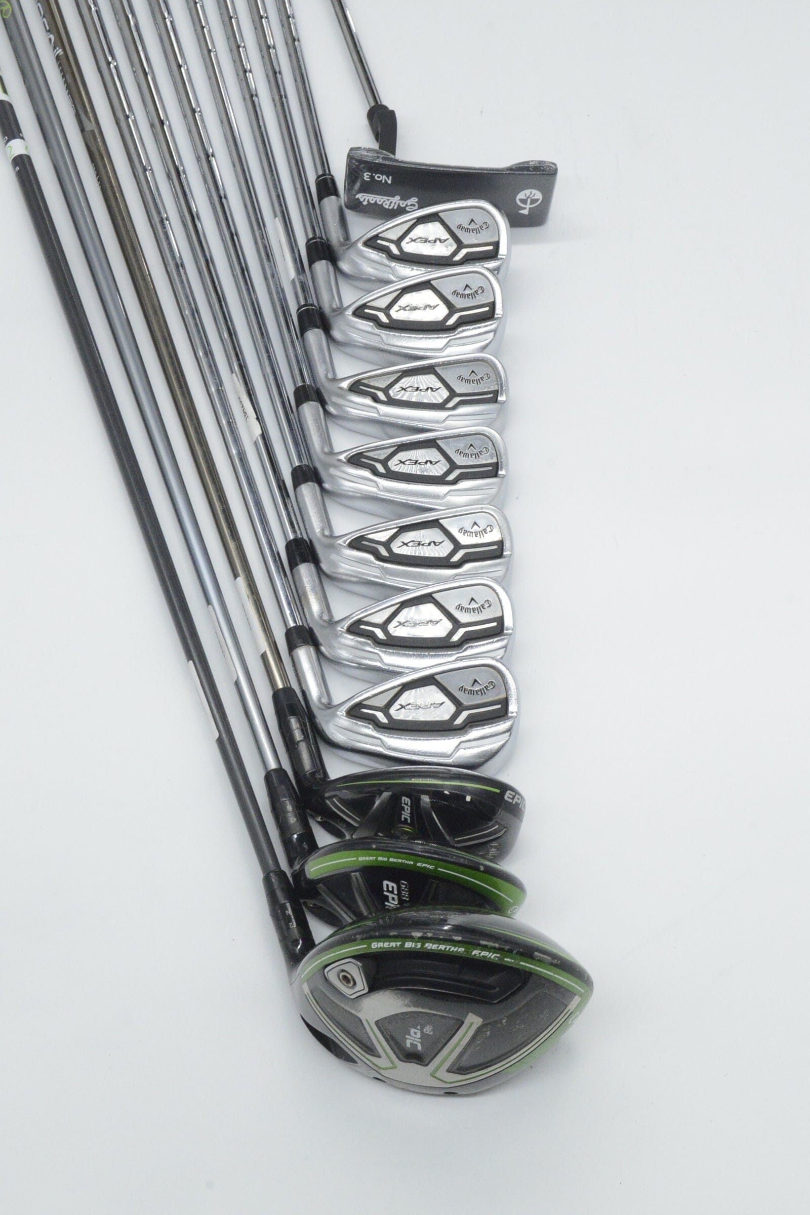 Callaway Apex CF16 Mixed Full Set S Flex +1.25" Golf Clubs GolfRoots