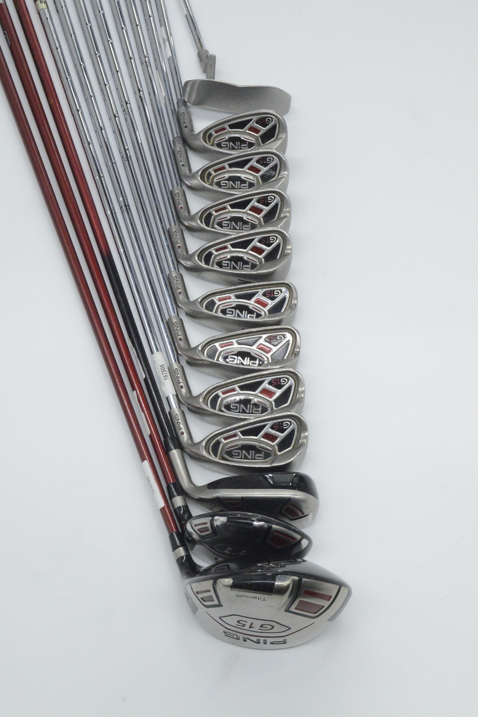 Ping G15 Mixed Full Set S Flex +1"